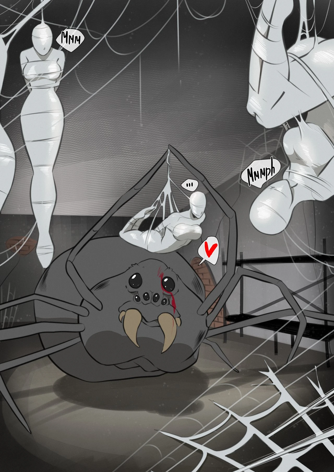 Gwen's defeat porn comic picture 10