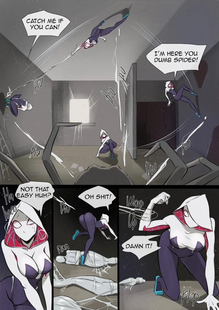 Gwen's defeat porn comic picture 5