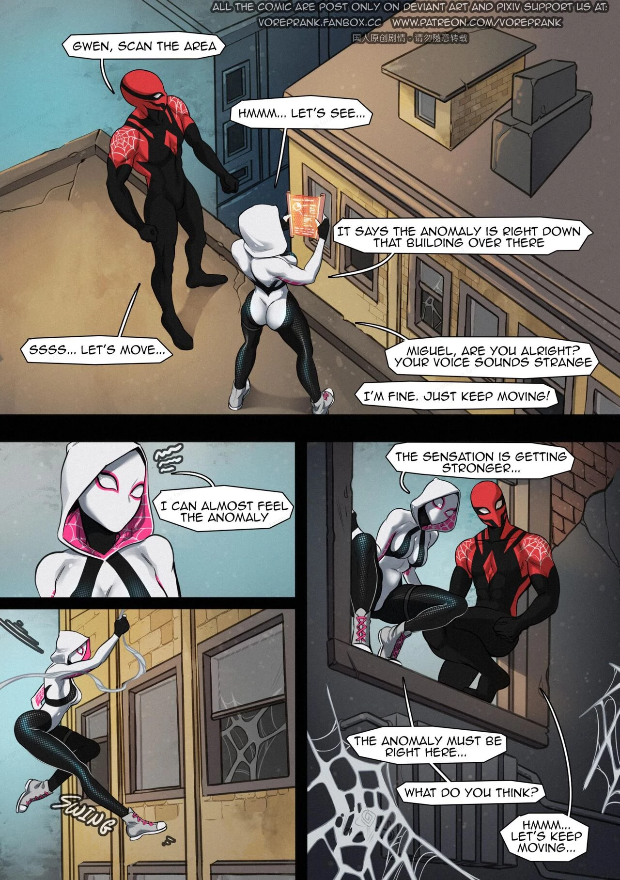 Gwen's rescue porn comic picture 2