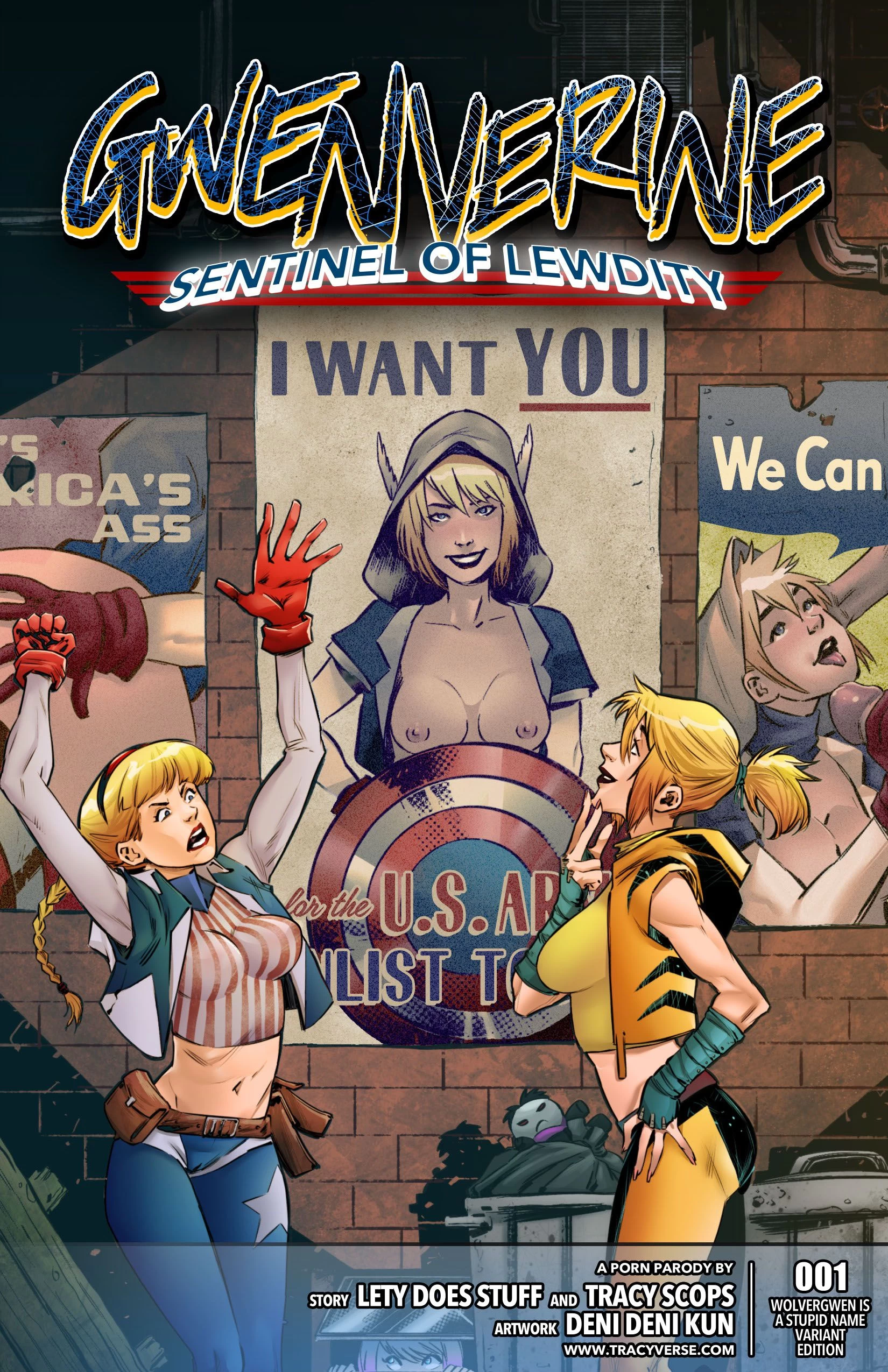 Gwenverine porn comic picture 1