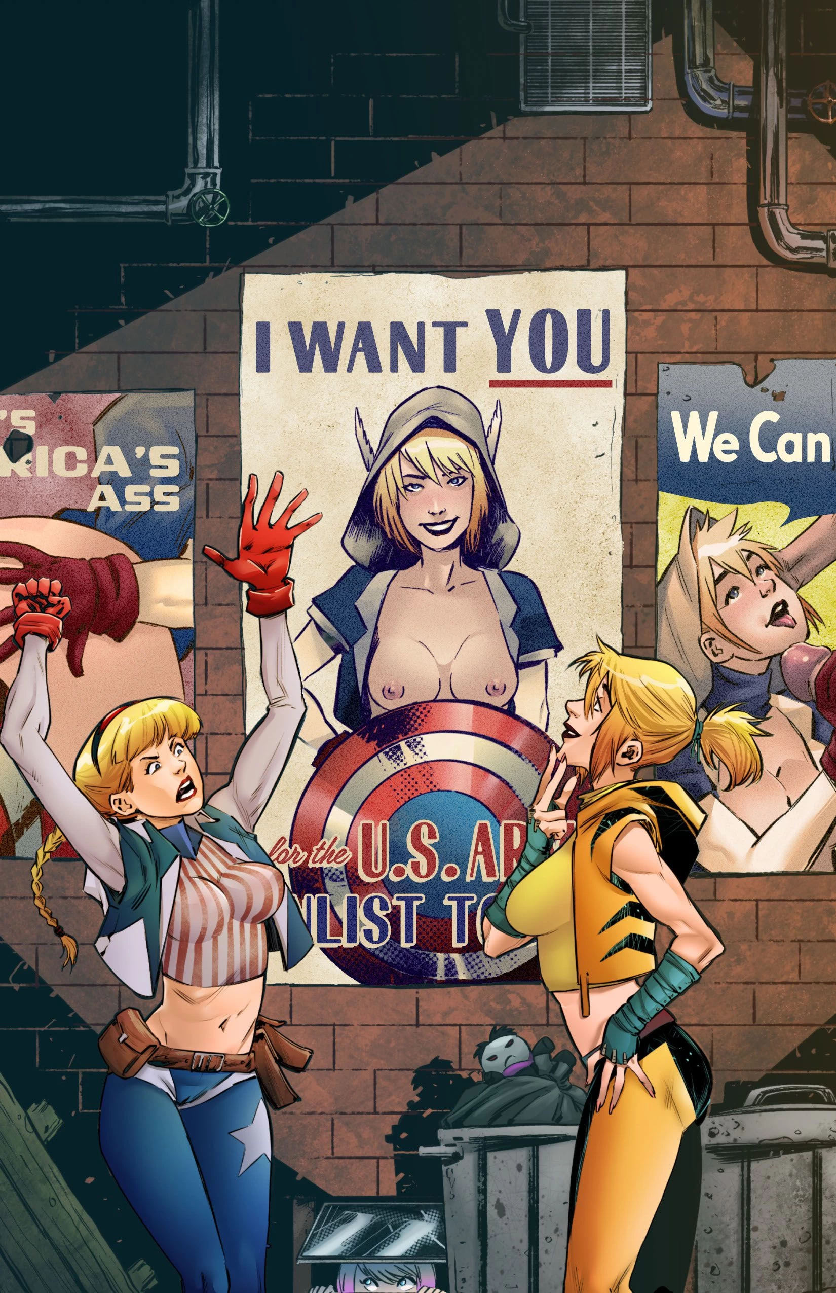 Gwenverine porn comic picture 11