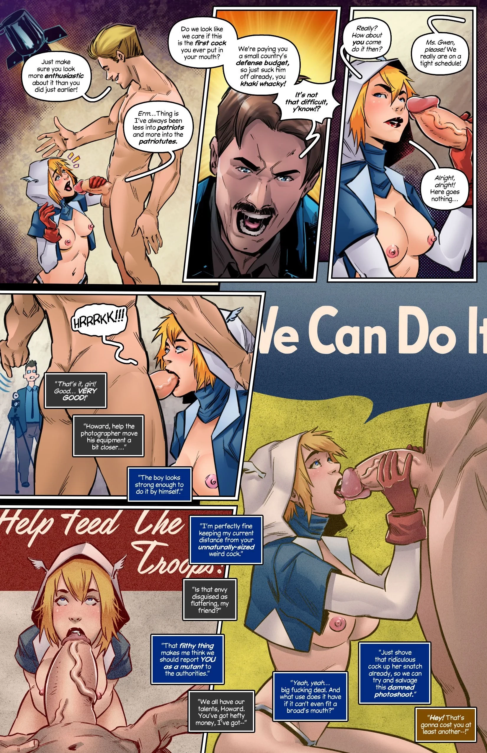 Gwenverine porn comic picture 6