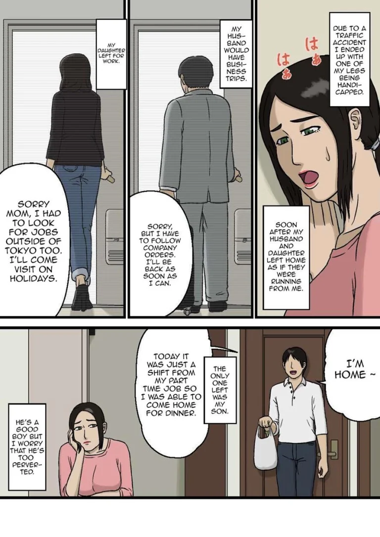 Hahaoya To Sukebe Na Musuko porn comic picture 3