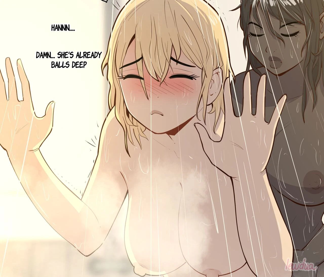 [Hairy] Locker room - Nessie and Valerie porn comic picture 32