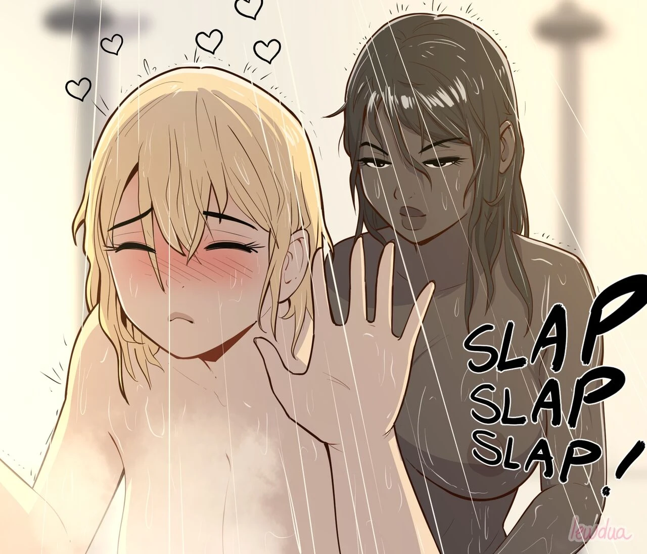 [Hairy] Locker room - Nessie and Valerie porn comic picture 40