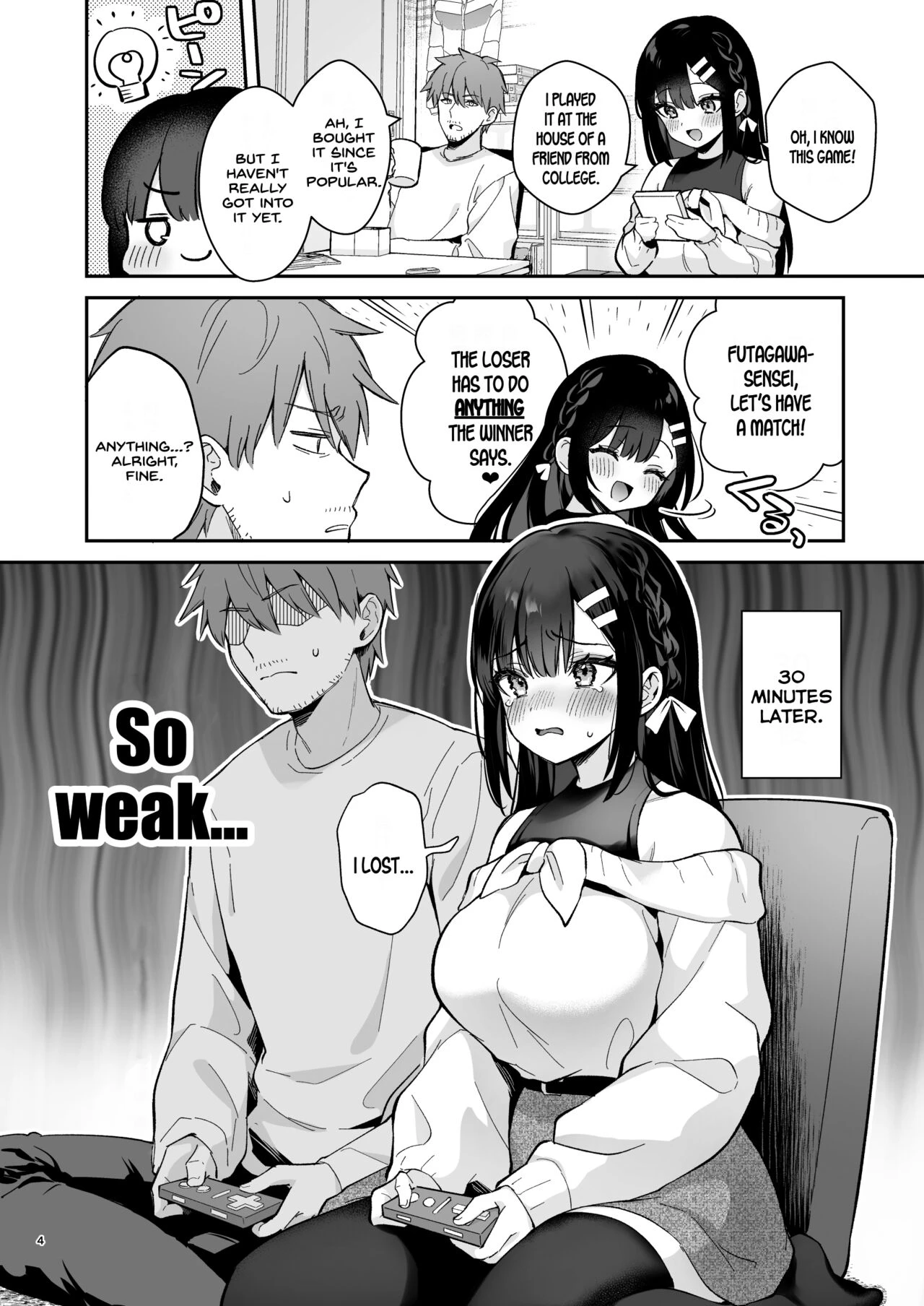 Hajirai Batsu Game porn comic picture 3