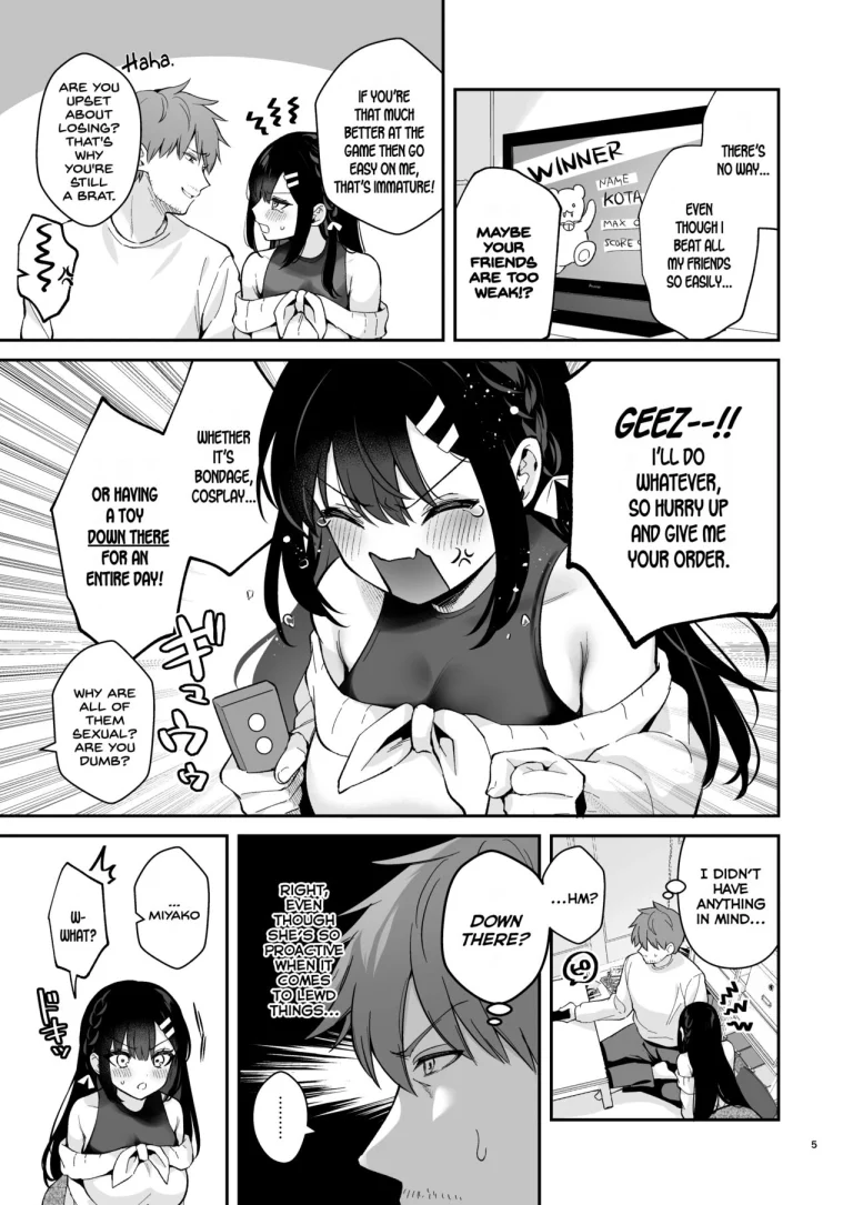 Hajirai Batsu Game porn comic picture 4