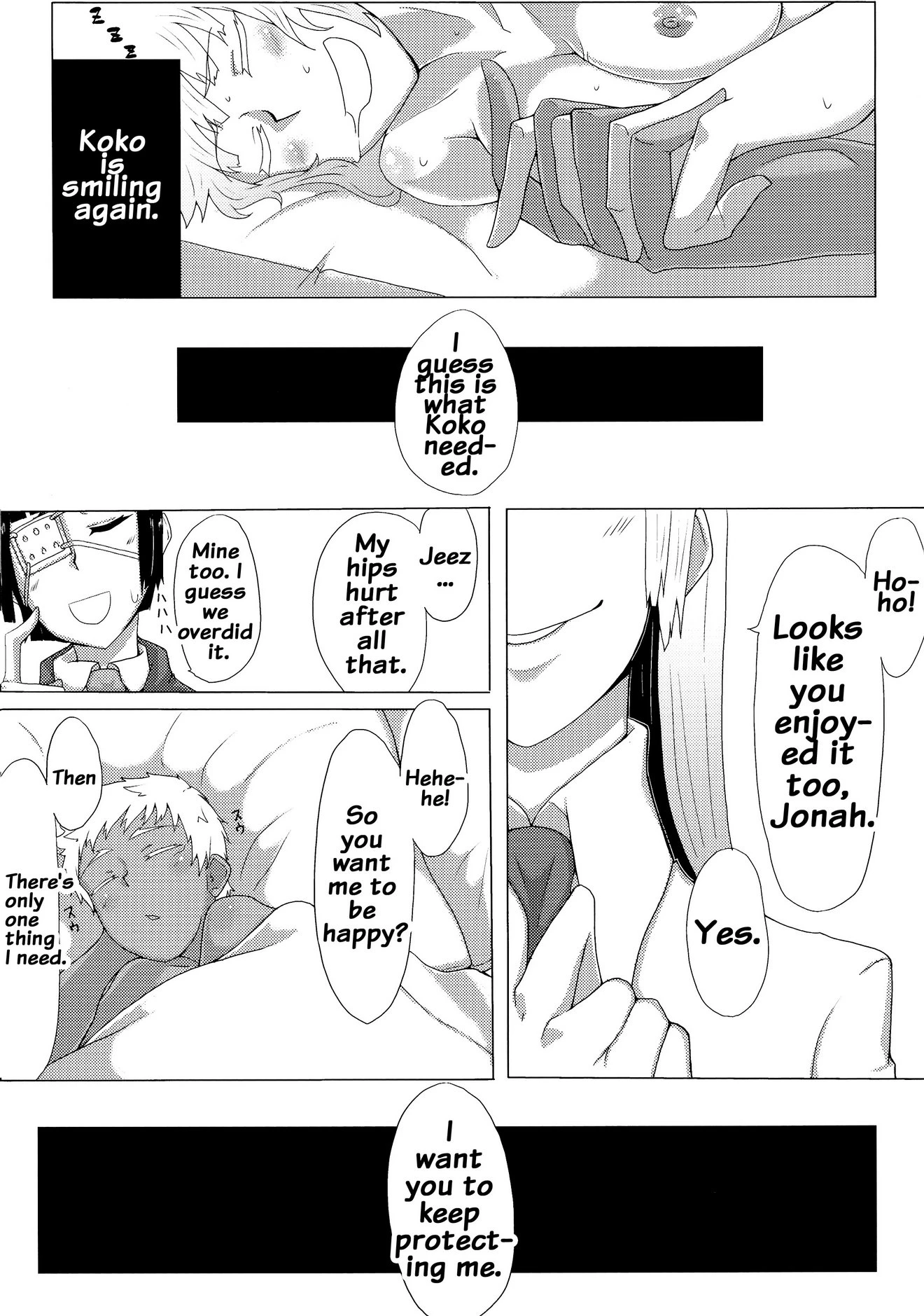 Hakkaa paalle porn comic picture 24