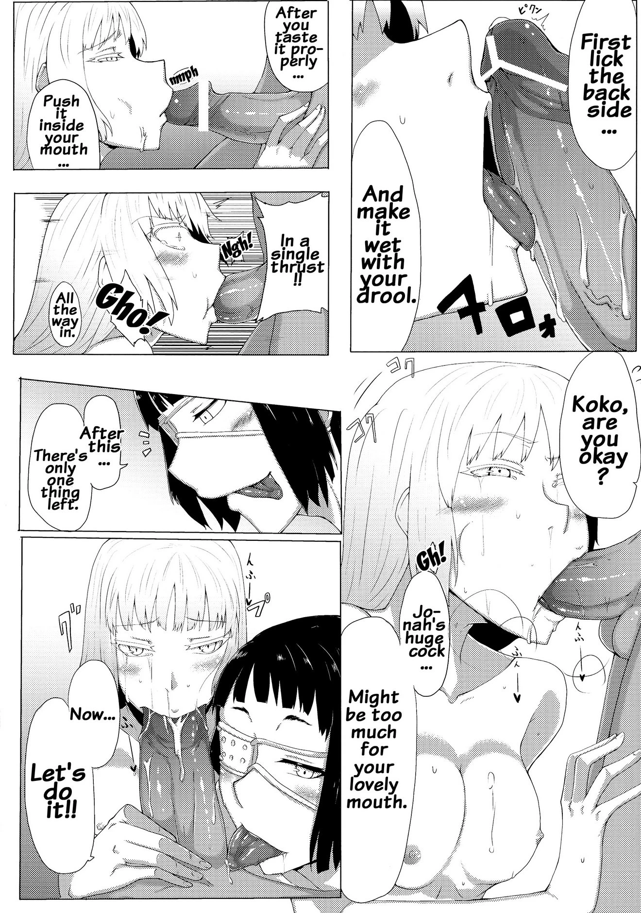 Hakkaa paalle porn comic picture 9