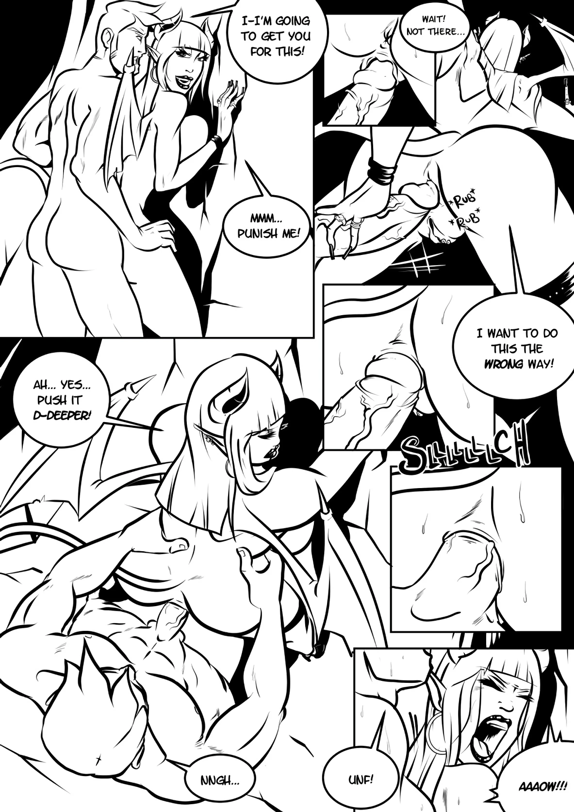 Hallowed And The Whore porn comic picture 15