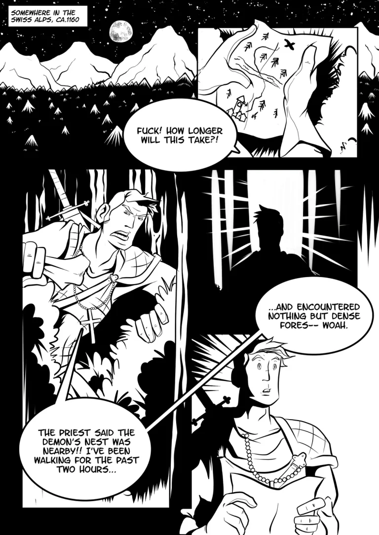 Hallowed And The Whore porn comic picture 2