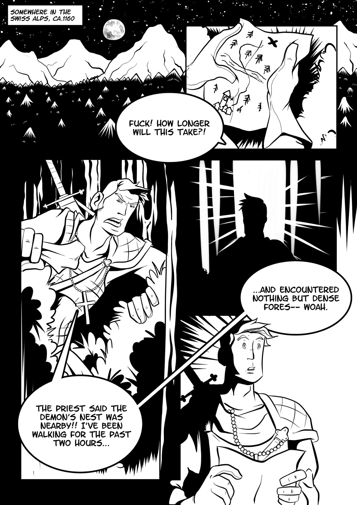 Hallowed And The Whore porn comic picture 2