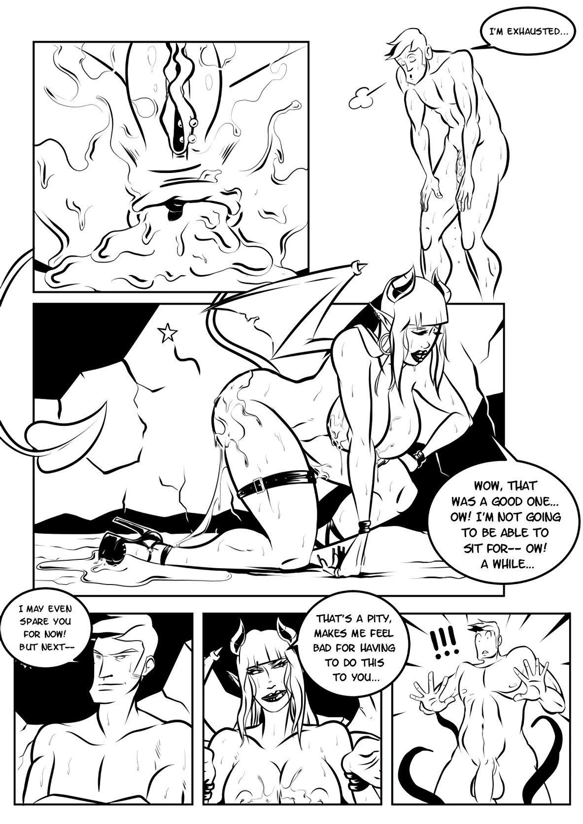 Hallowed And The Whore porn comic picture 21