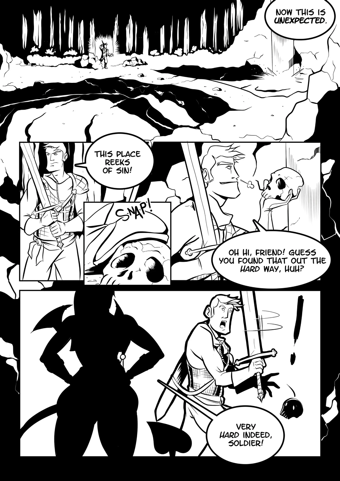 Hallowed And The Whore porn comic picture 3