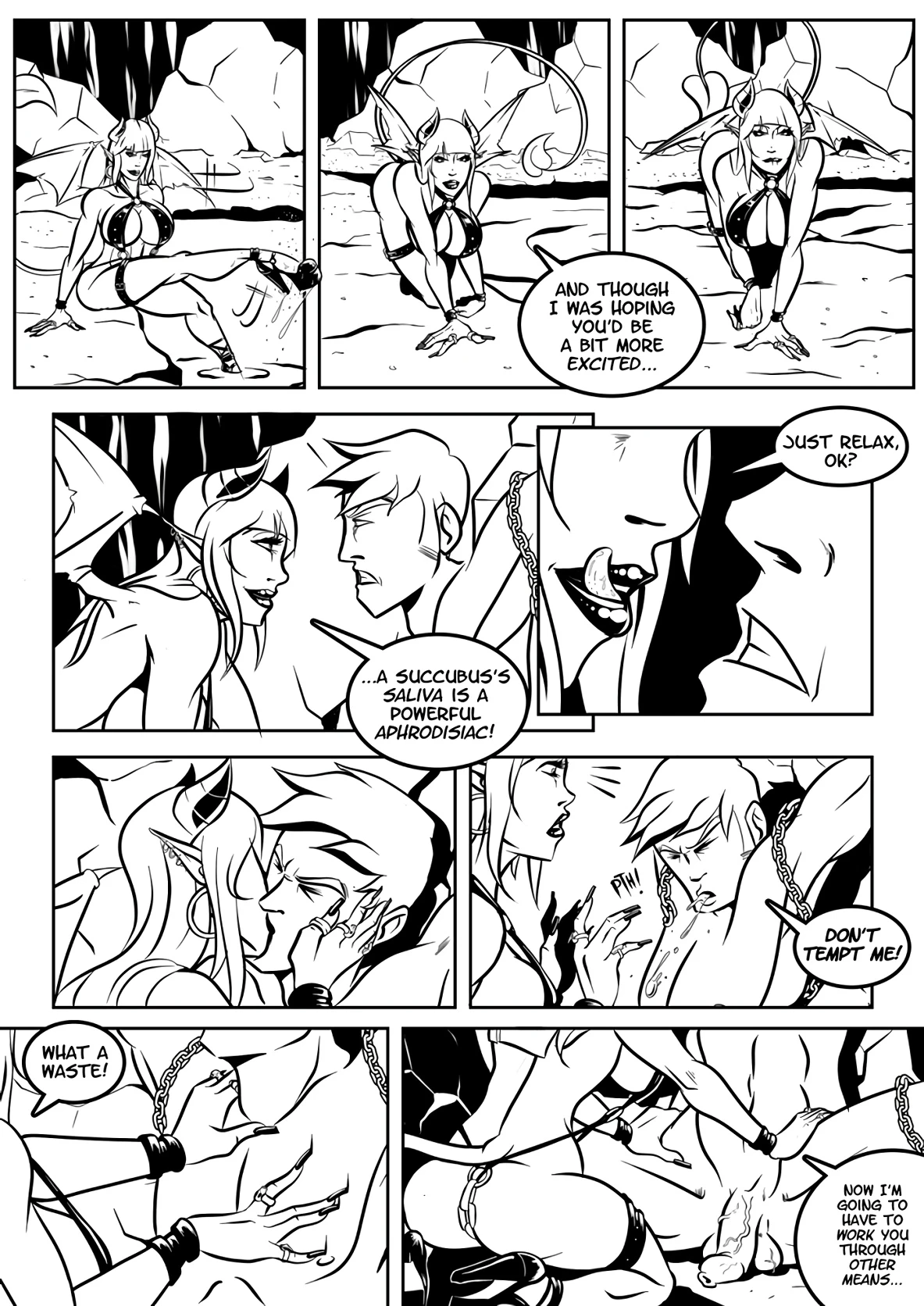Hallowed And The Whore porn comic picture 7