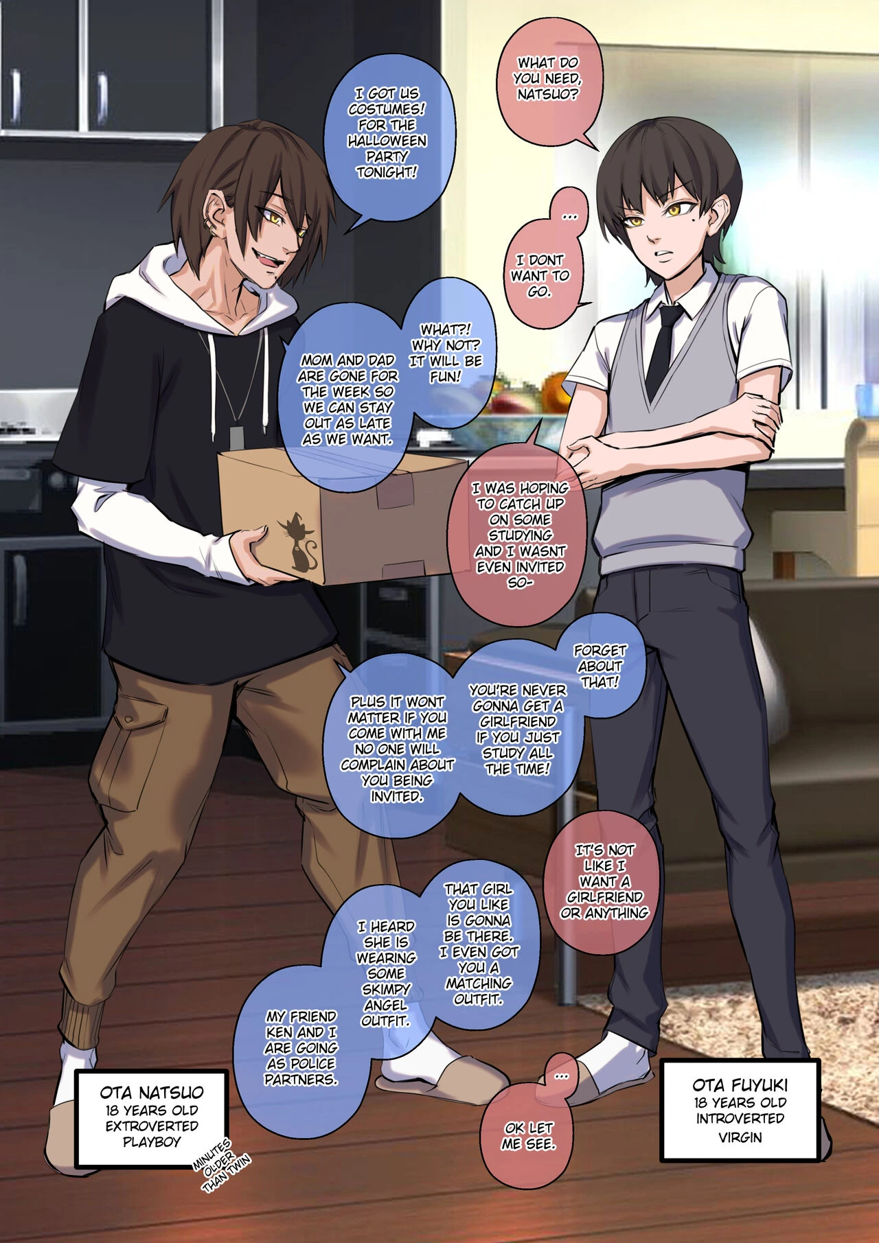 Halloween Costume Party porn comic picture 2