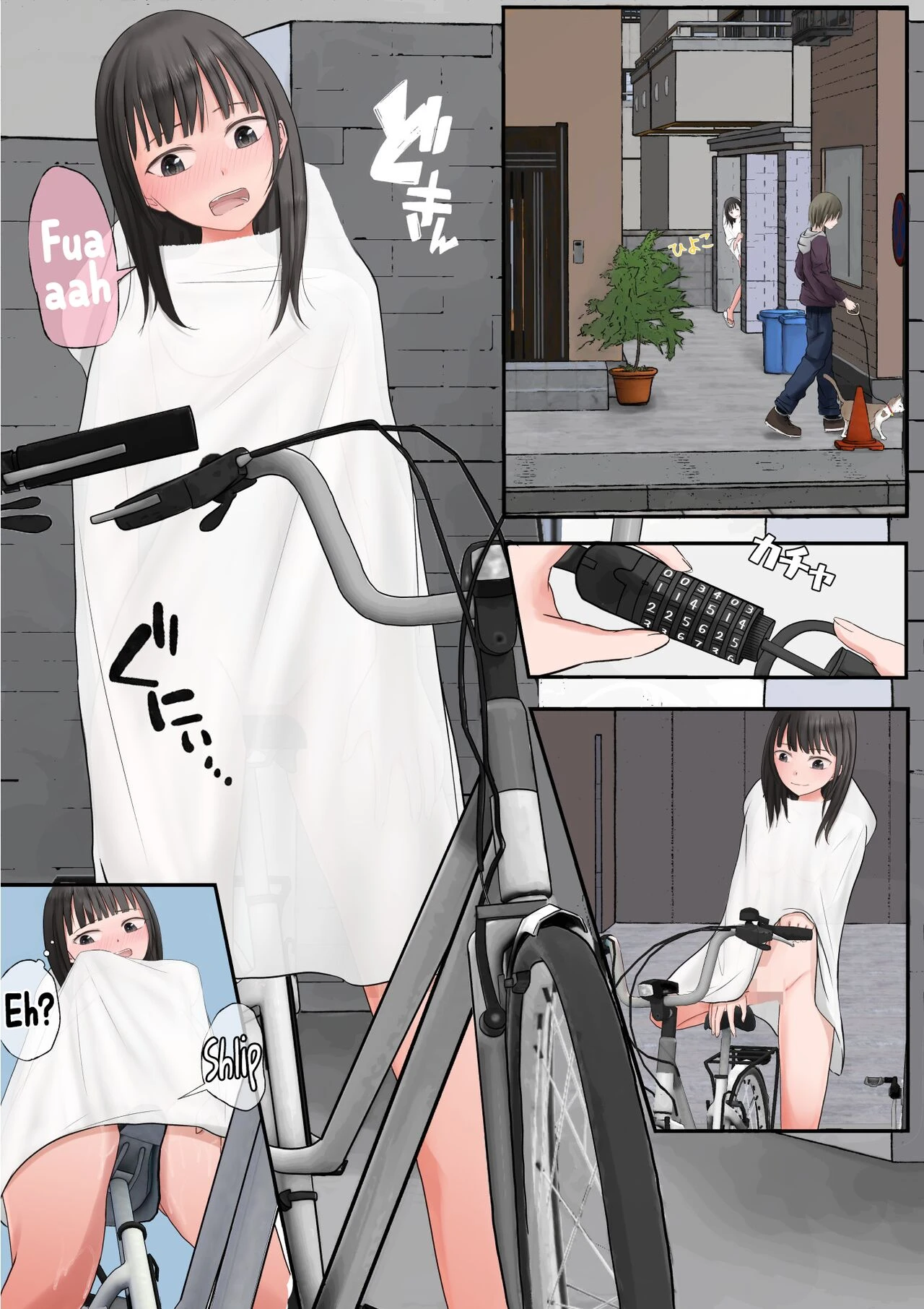 Halloween Exhibitionist Girl | Halloween Roshutsu Shoujo porn comic picture 12