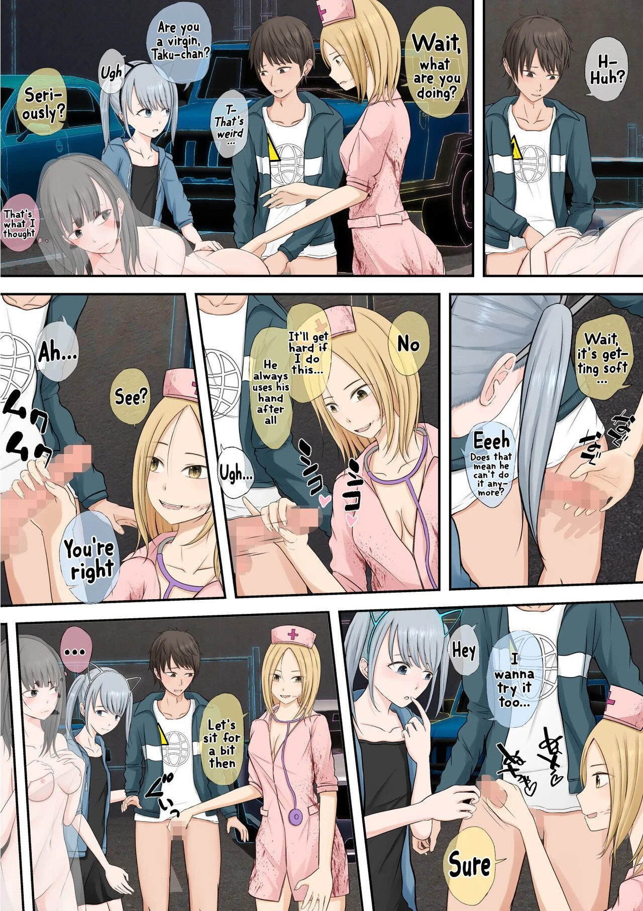 Halloween Exhibitionist Girl | Halloween Roshutsu Shoujo porn comic picture 141