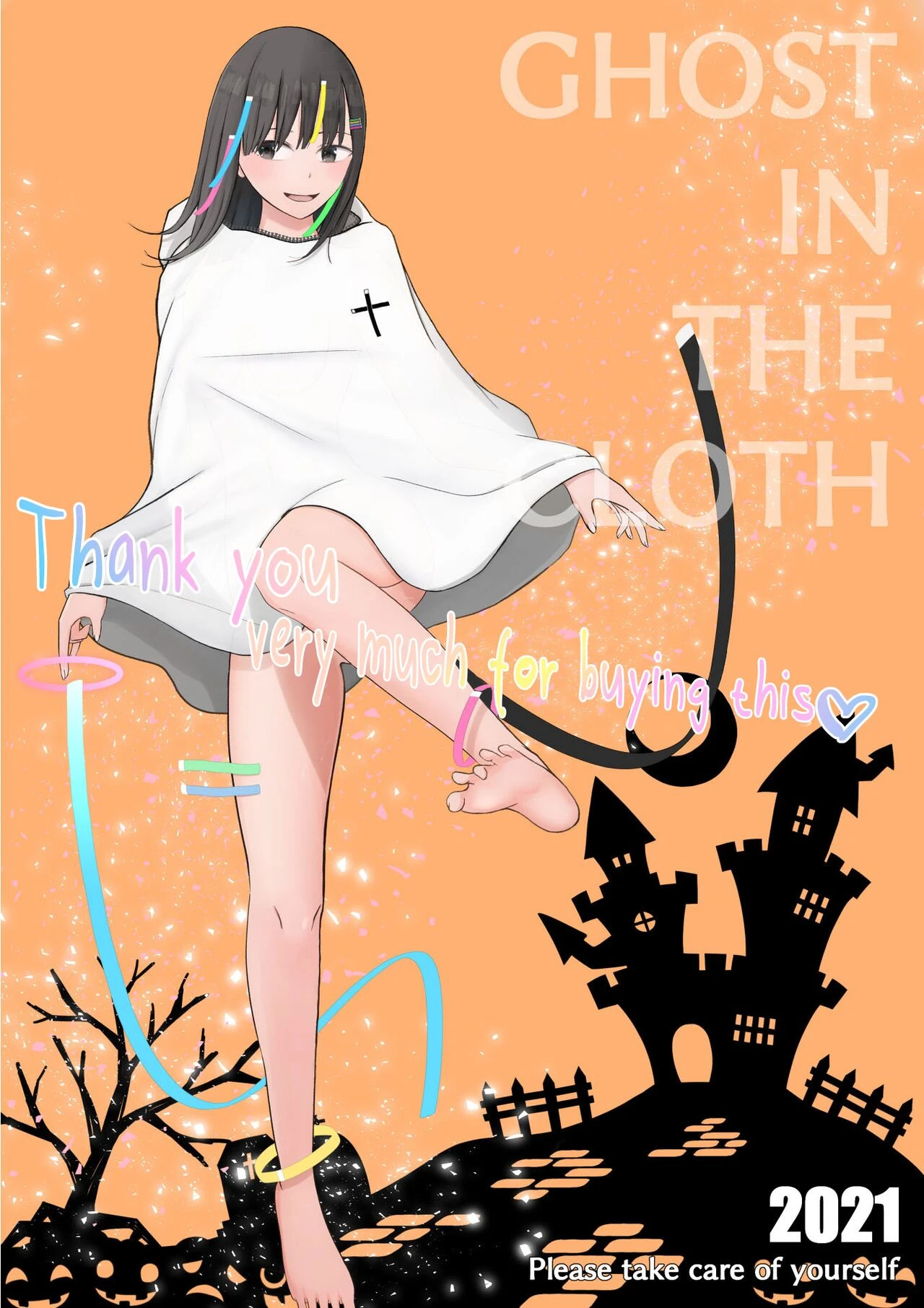 Halloween Exhibitionist Girl | Halloween Roshutsu Shoujo porn comic picture 166