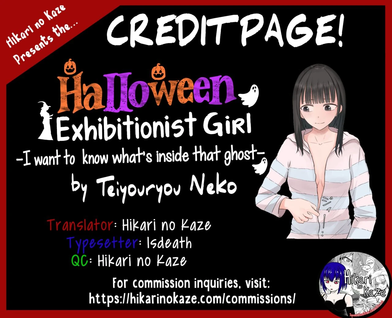 Halloween Exhibitionist Girl | Halloween Roshutsu Shoujo porn comic picture 167