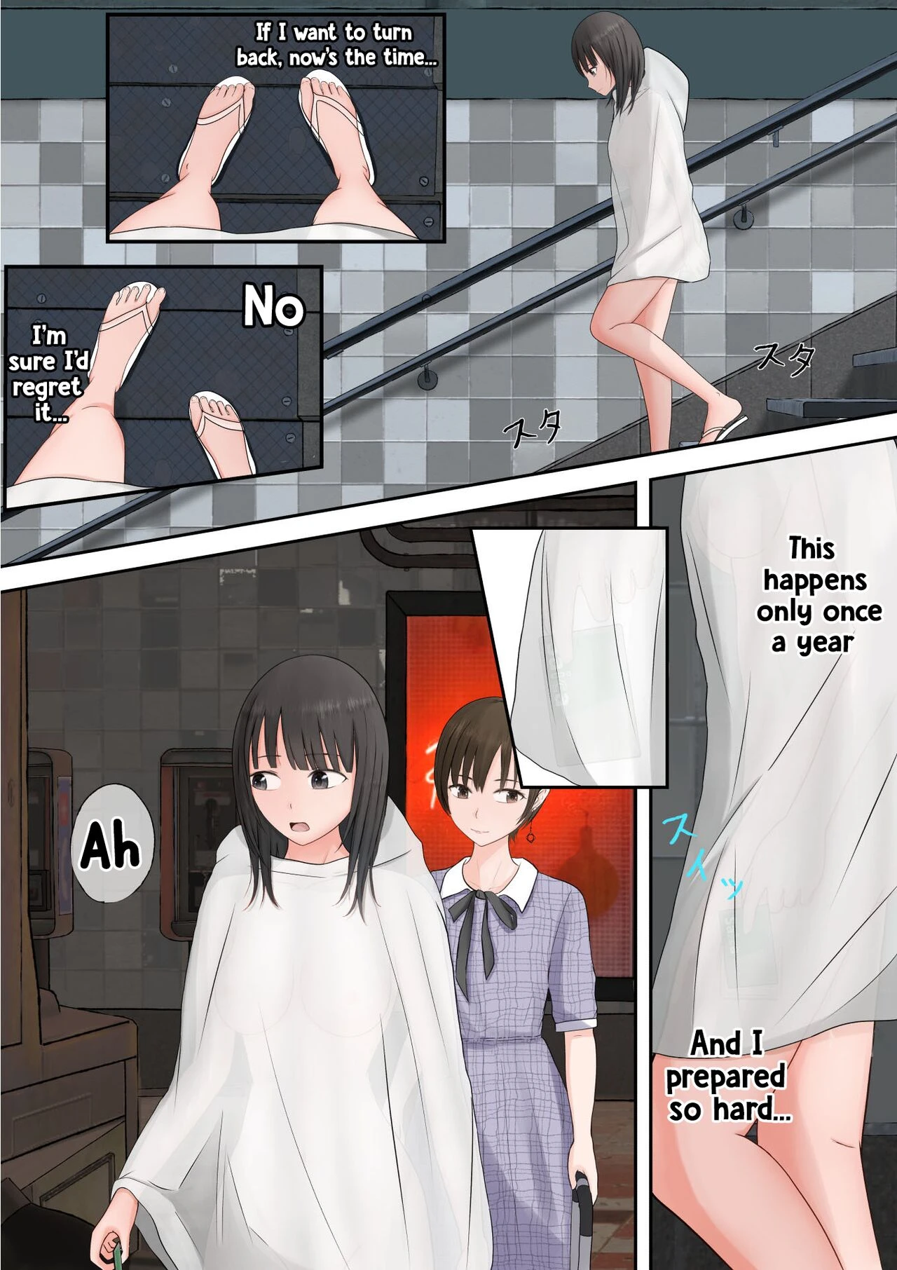 Halloween Exhibitionist Girl | Halloween Roshutsu Shoujo porn comic picture 23