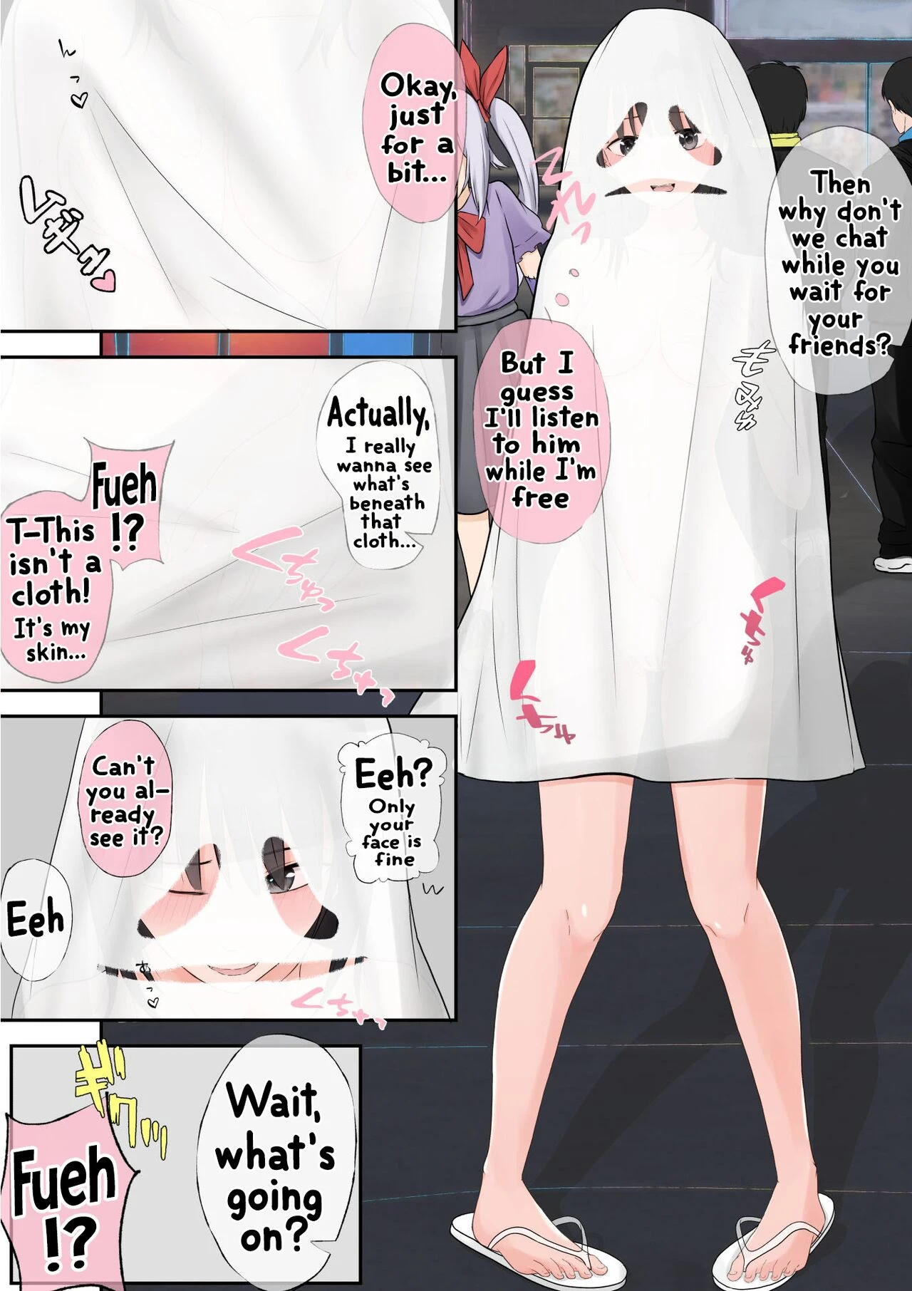 Halloween Exhibitionist Girl | Halloween Roshutsu Shoujo porn comic picture 39