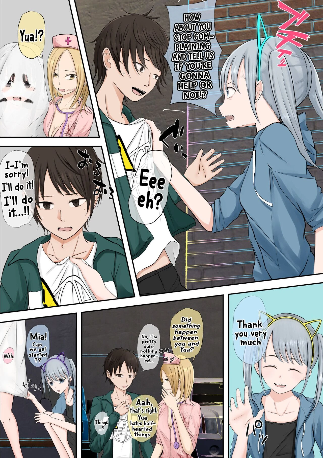 Halloween Exhibitionist Girl | Halloween Roshutsu Shoujo porn comic picture 51