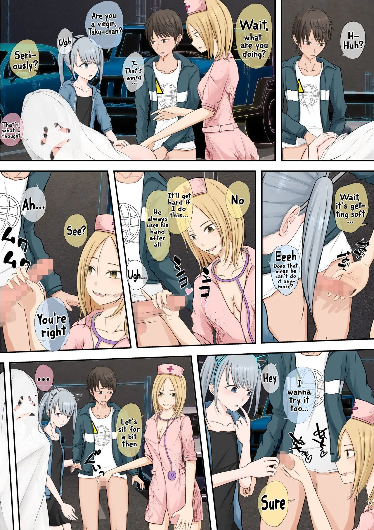 Halloween Exhibitionist Girl | Halloween Roshutsu Shoujo porn comic picture 58