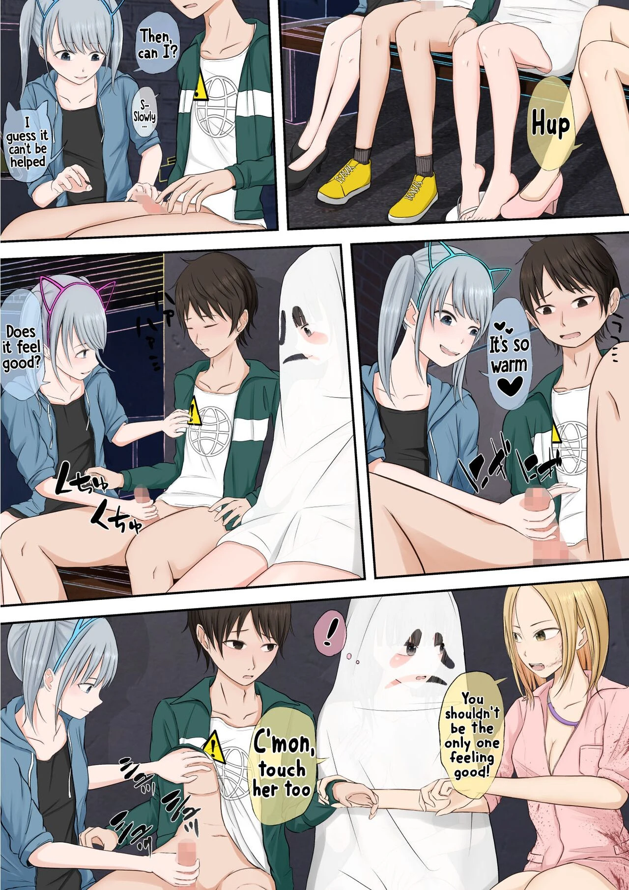 Halloween Exhibitionist Girl | Halloween Roshutsu Shoujo porn comic picture 59
