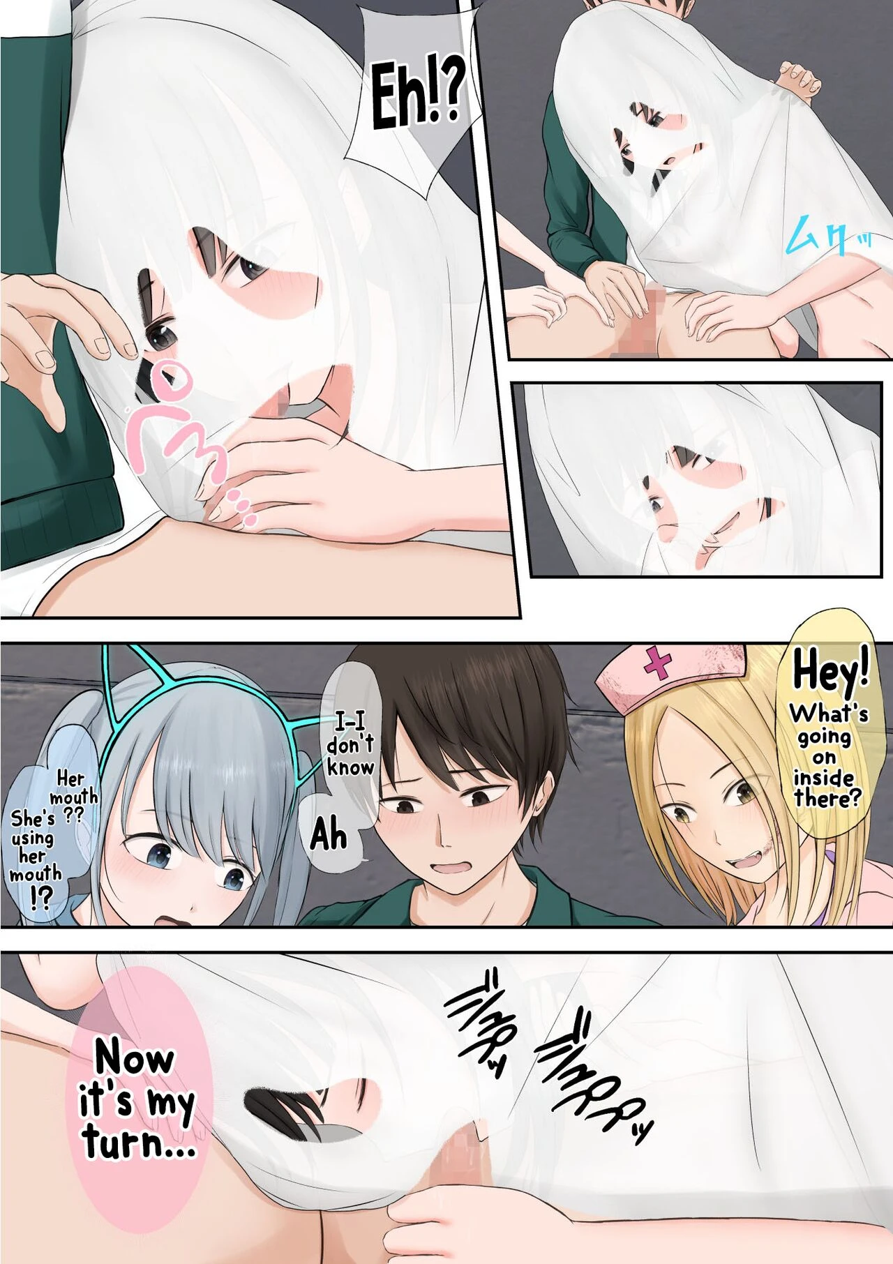 Halloween Exhibitionist Girl | Halloween Roshutsu Shoujo porn comic picture 62