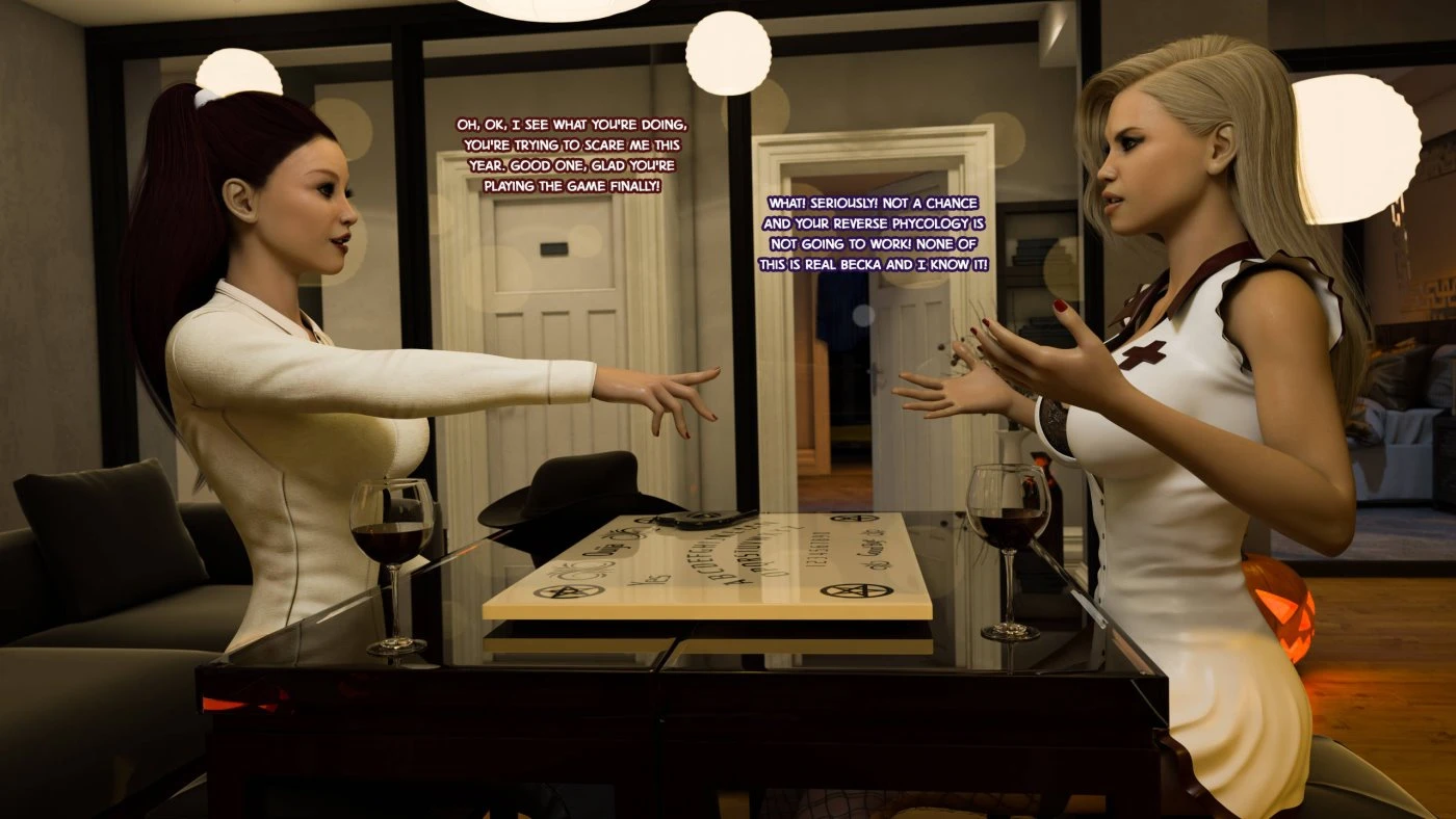 Halloween Ritual: Ouija Games porn comic picture 14