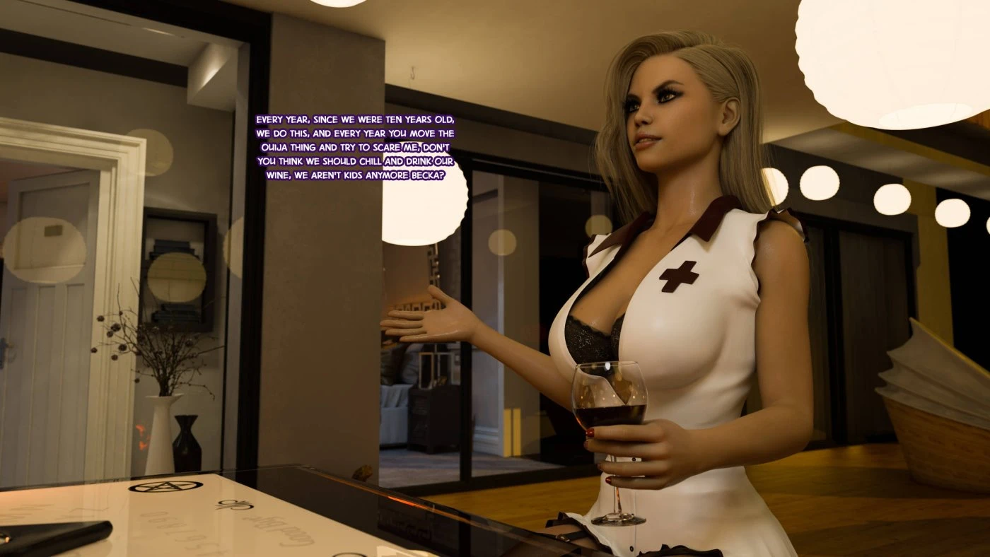 Halloween Ritual: Ouija Games porn comic picture 5