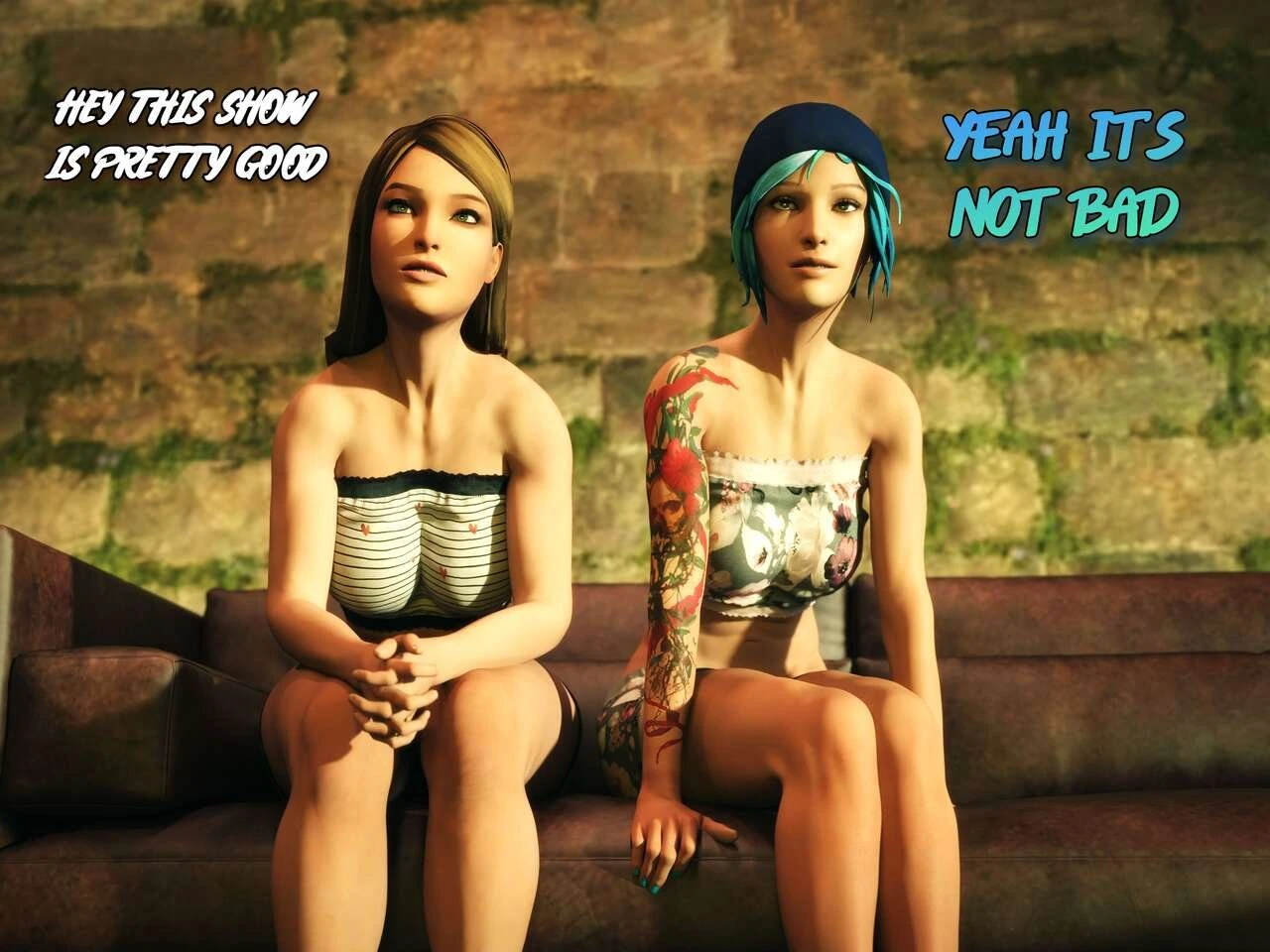 Halloween: Sadako With Chloe & Rachel porn comic picture 1