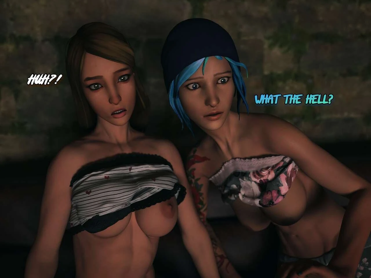 Halloween: Sadako With Chloe & Rachel porn comic picture 4