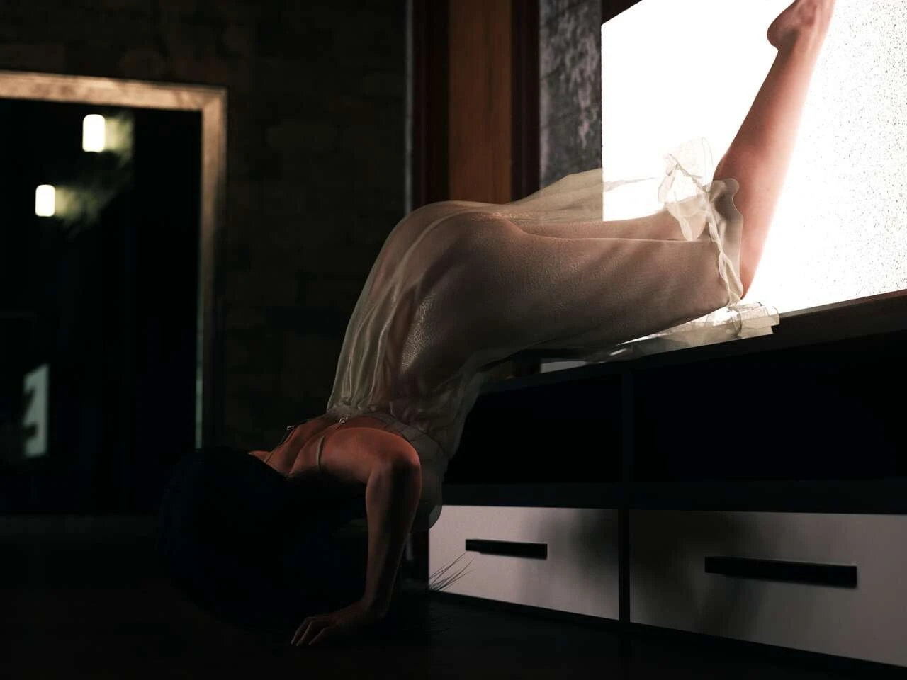 Halloween: Sadako With Chloe & Rachel porn comic picture 6