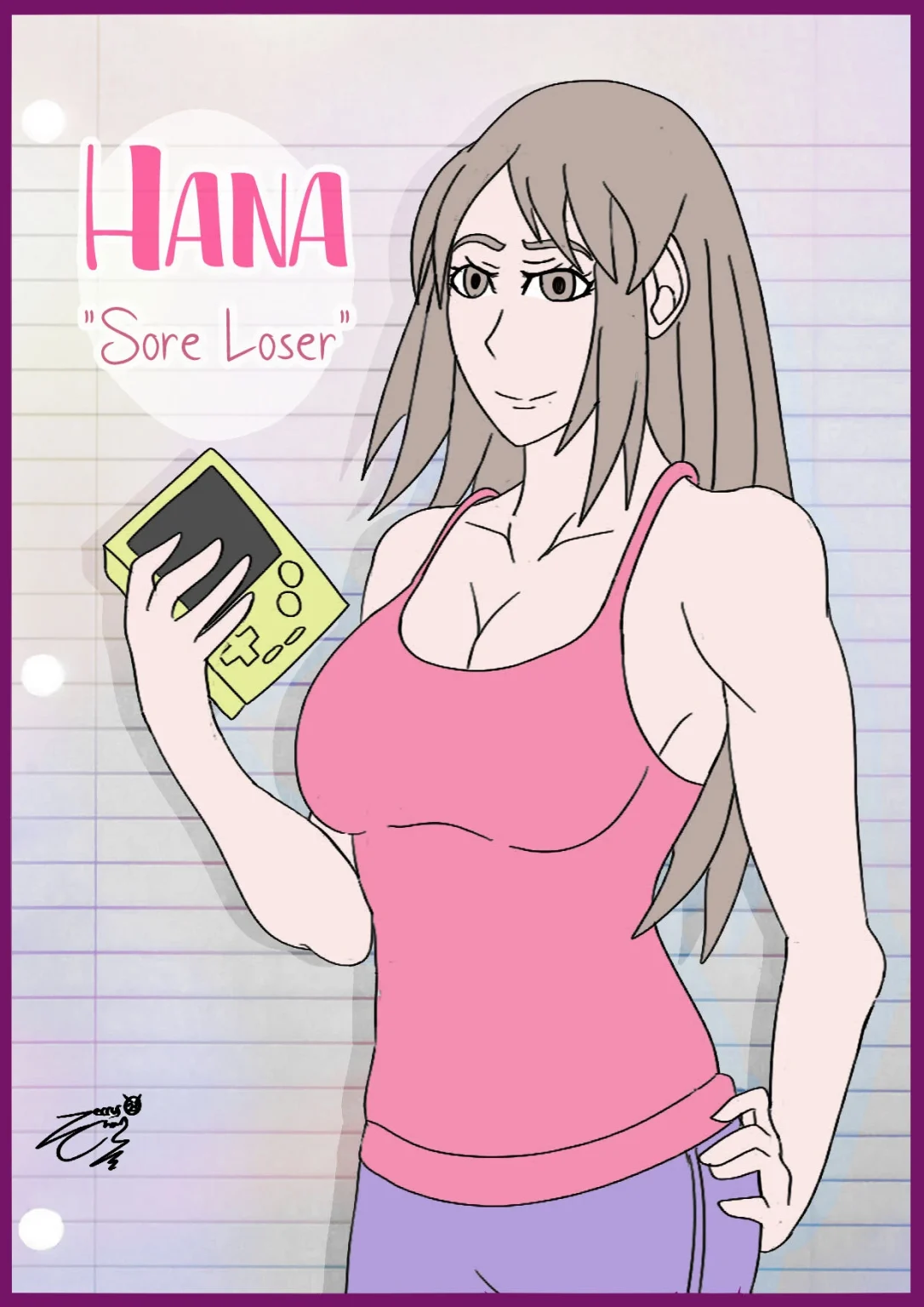 Hana: Sore Loser porn comic picture 1
