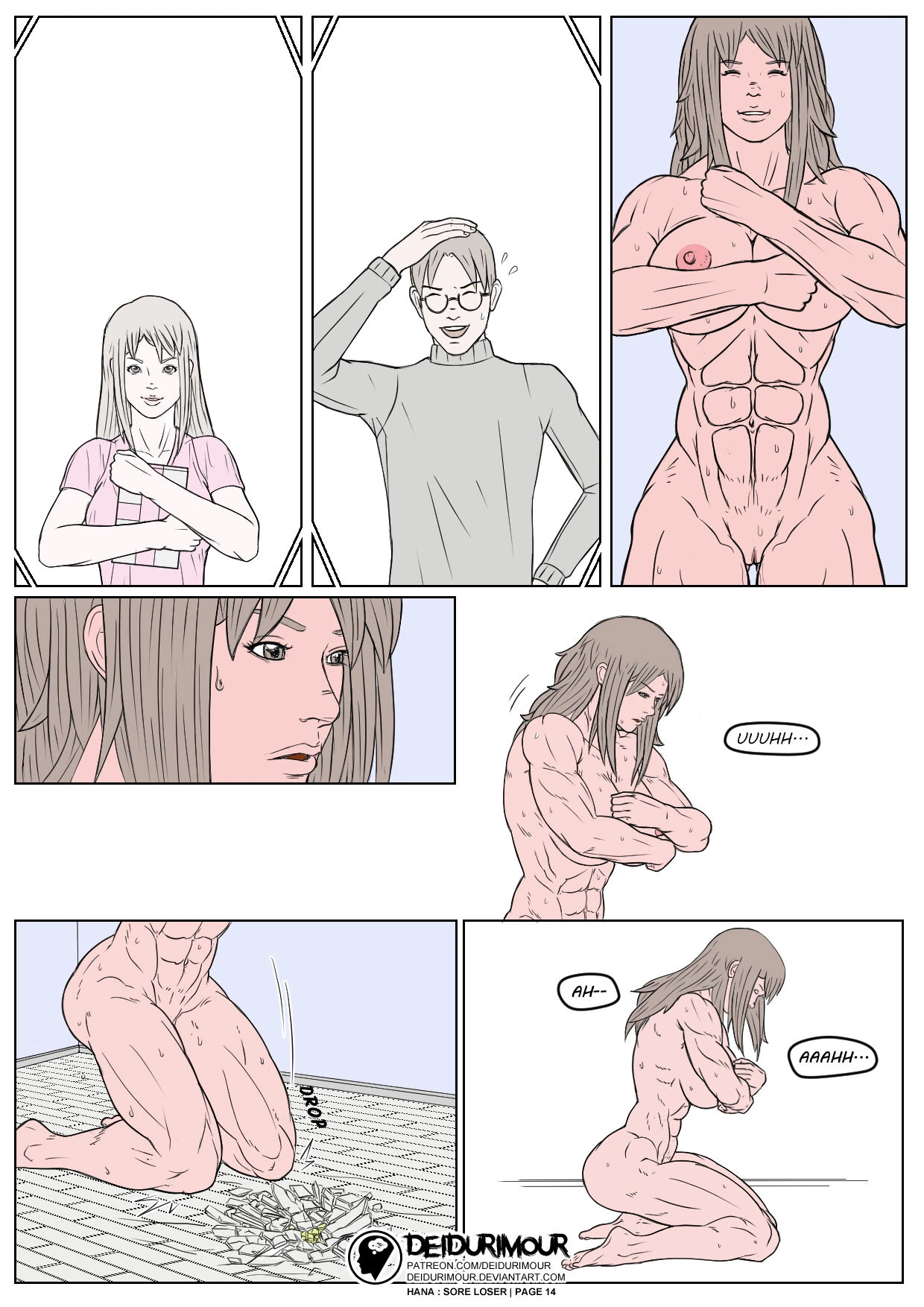 Hana: Sore Loser porn comic picture 16