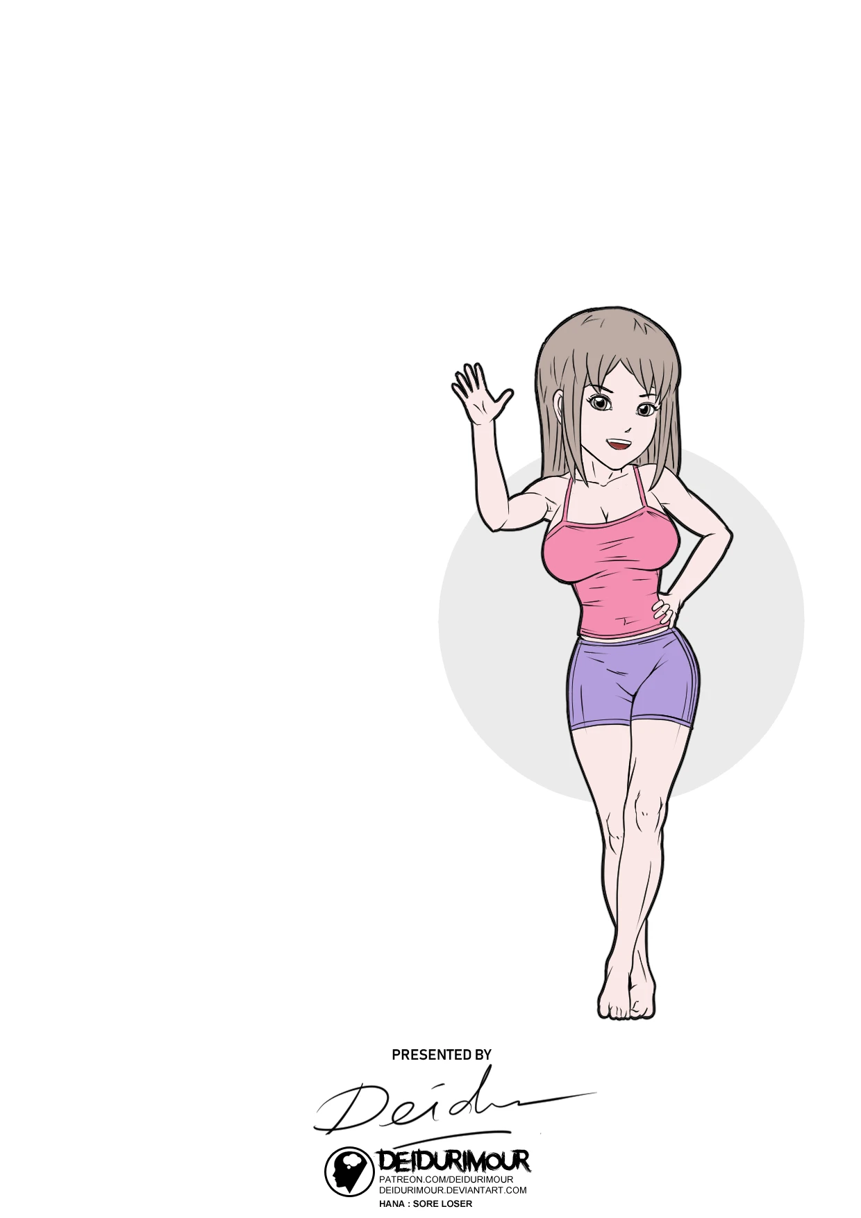 Hana: Sore Loser porn comic picture 2