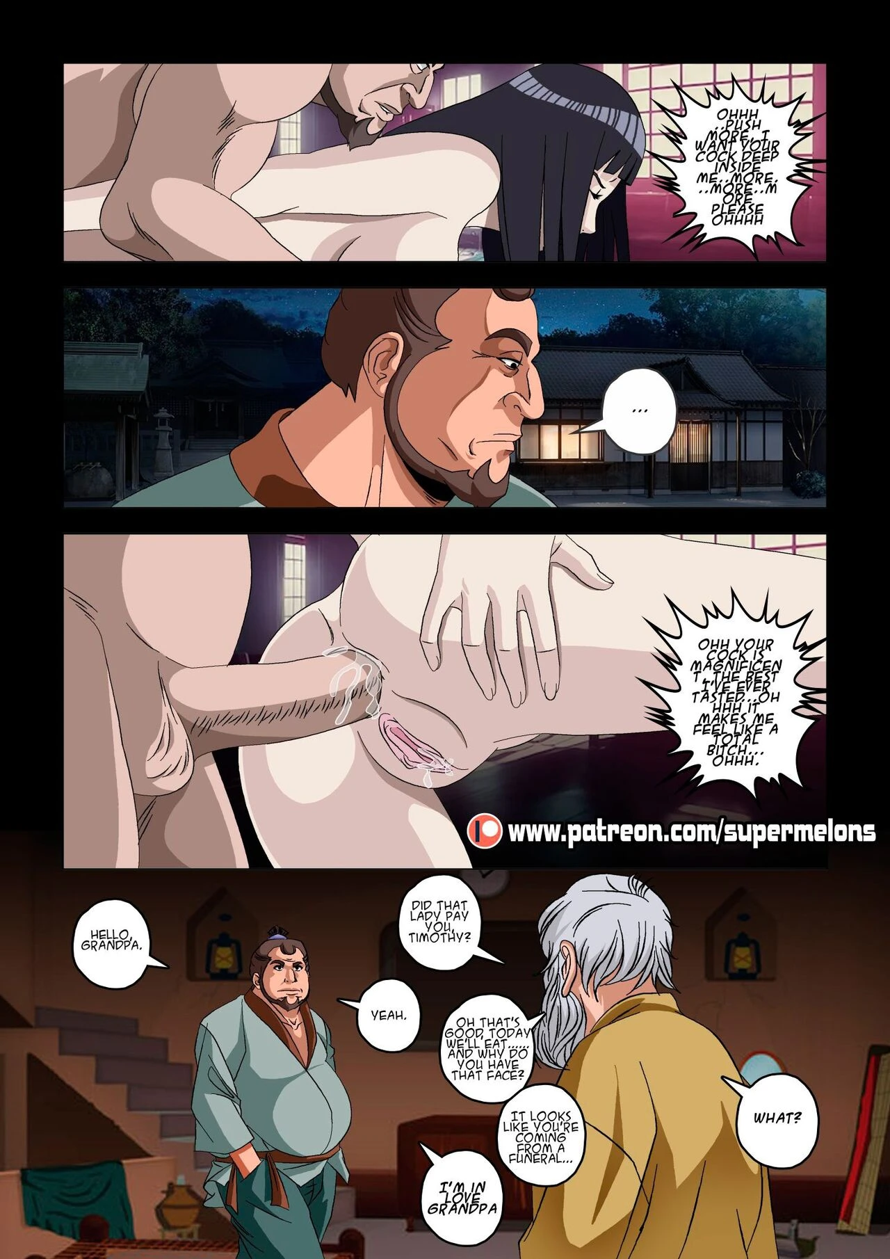 Hanabi Intrusive porn comic picture 12