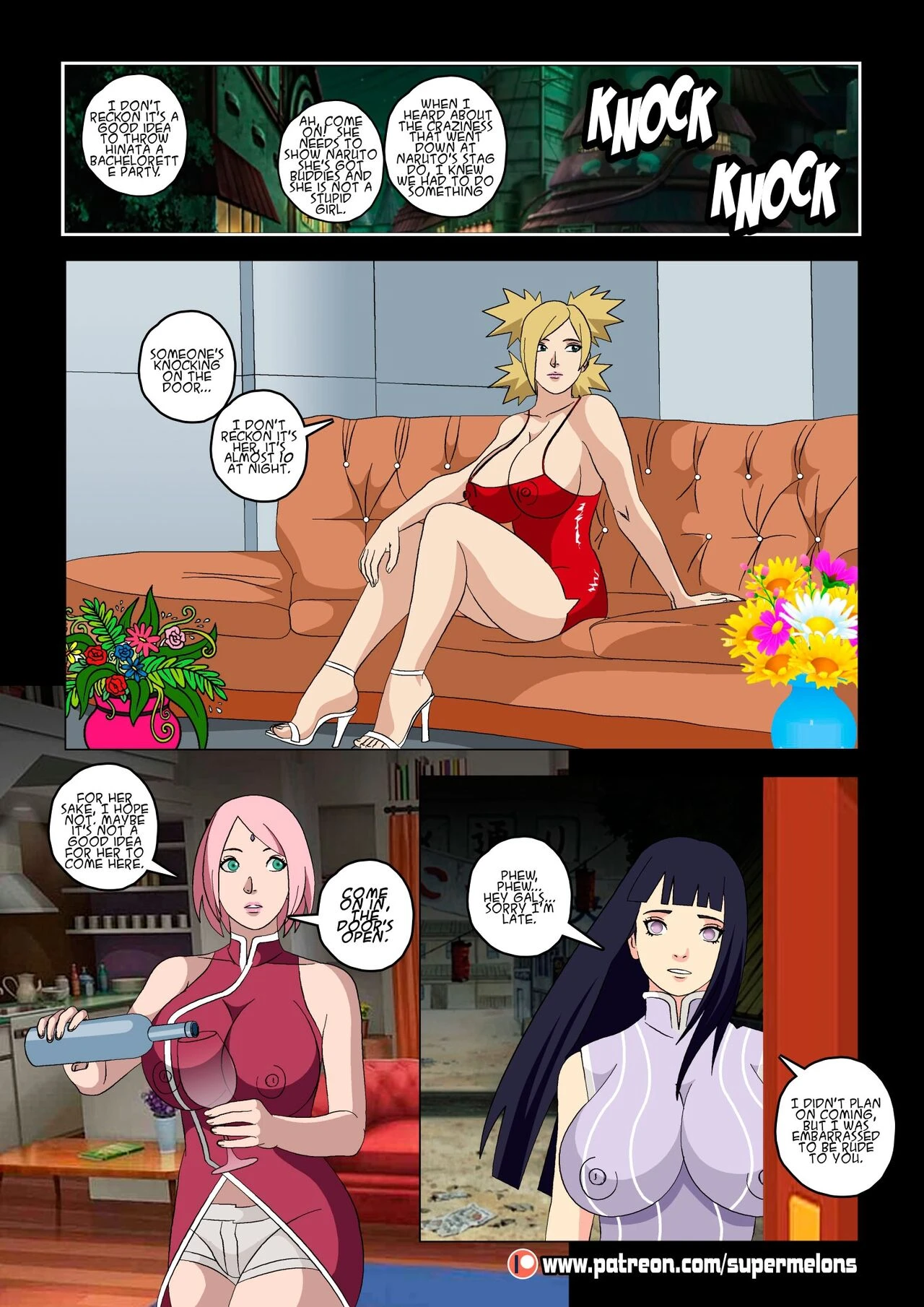 Hanabi Intrusive porn comic picture 18
