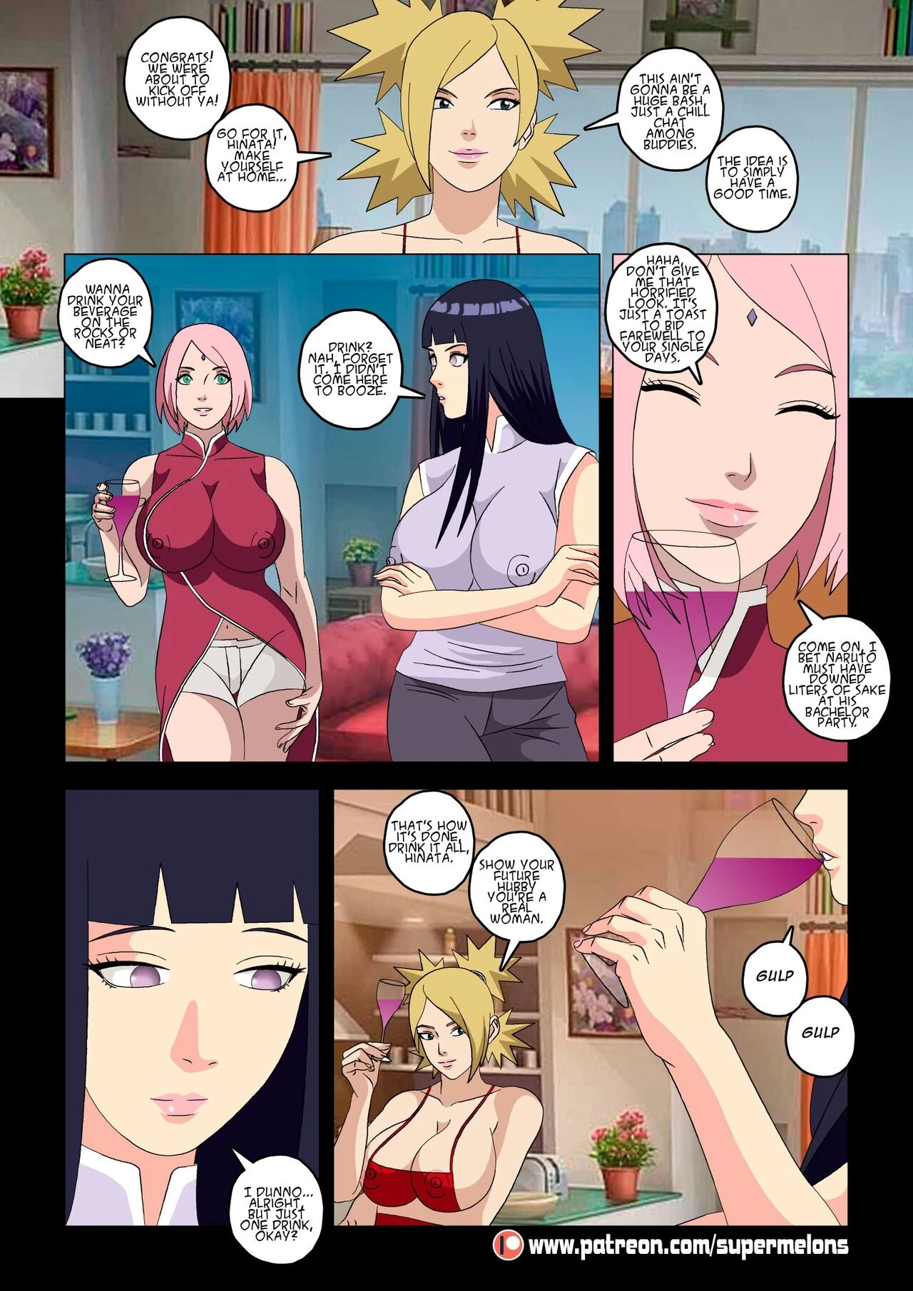Hanabi Intrusive porn comic picture 19