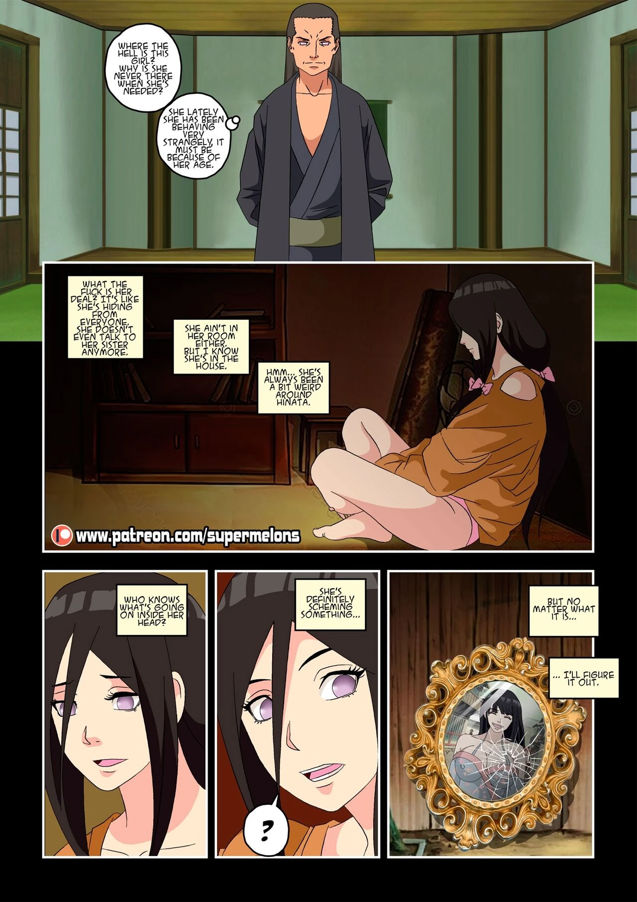 Hanabi Intrusive porn comic picture 20