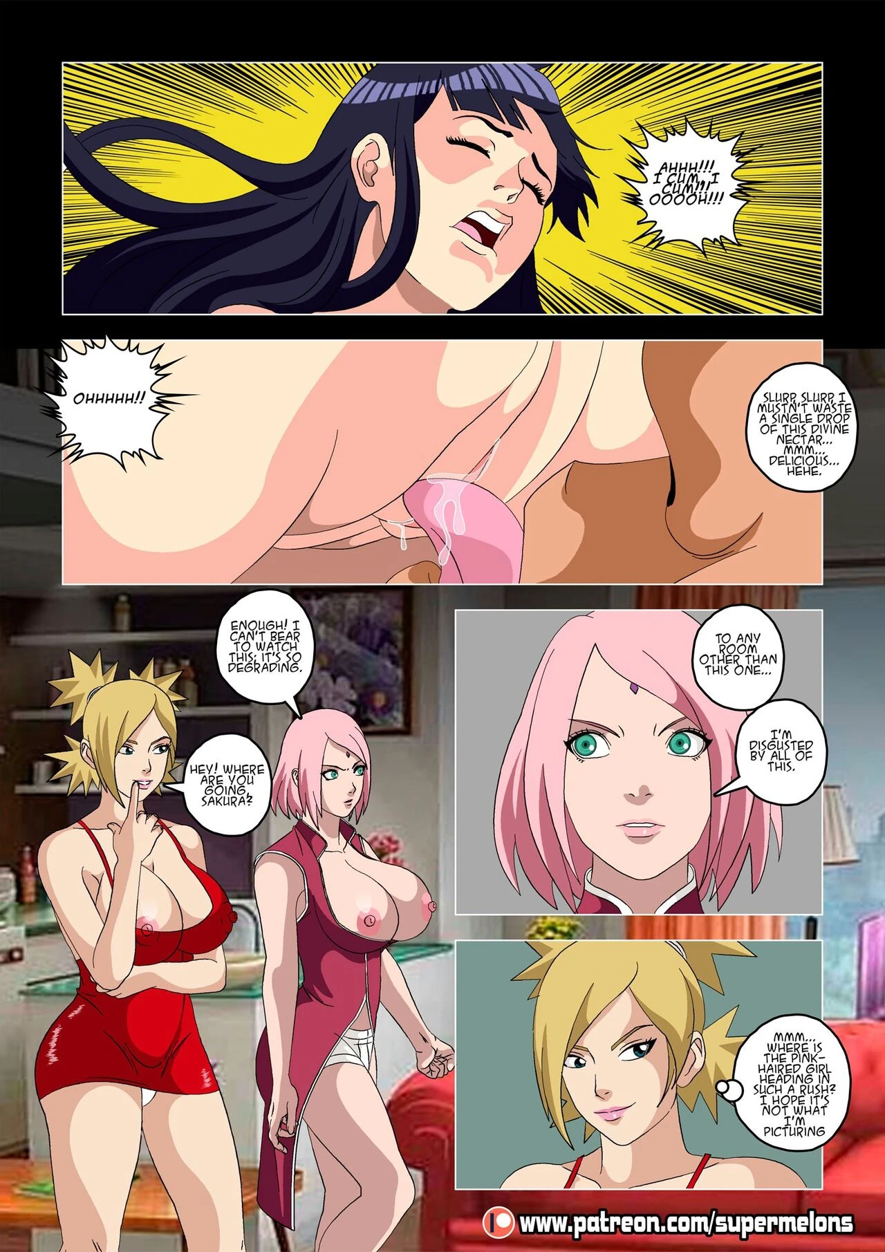 Hanabi Intrusive porn comic picture 38