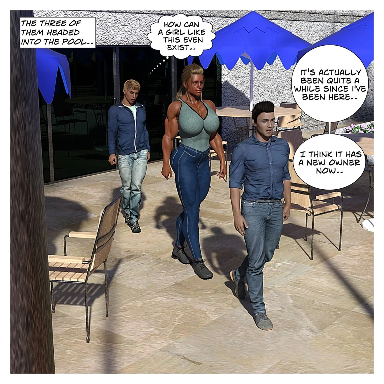 Hannah's Story 4: Wet Business porn comic picture 17