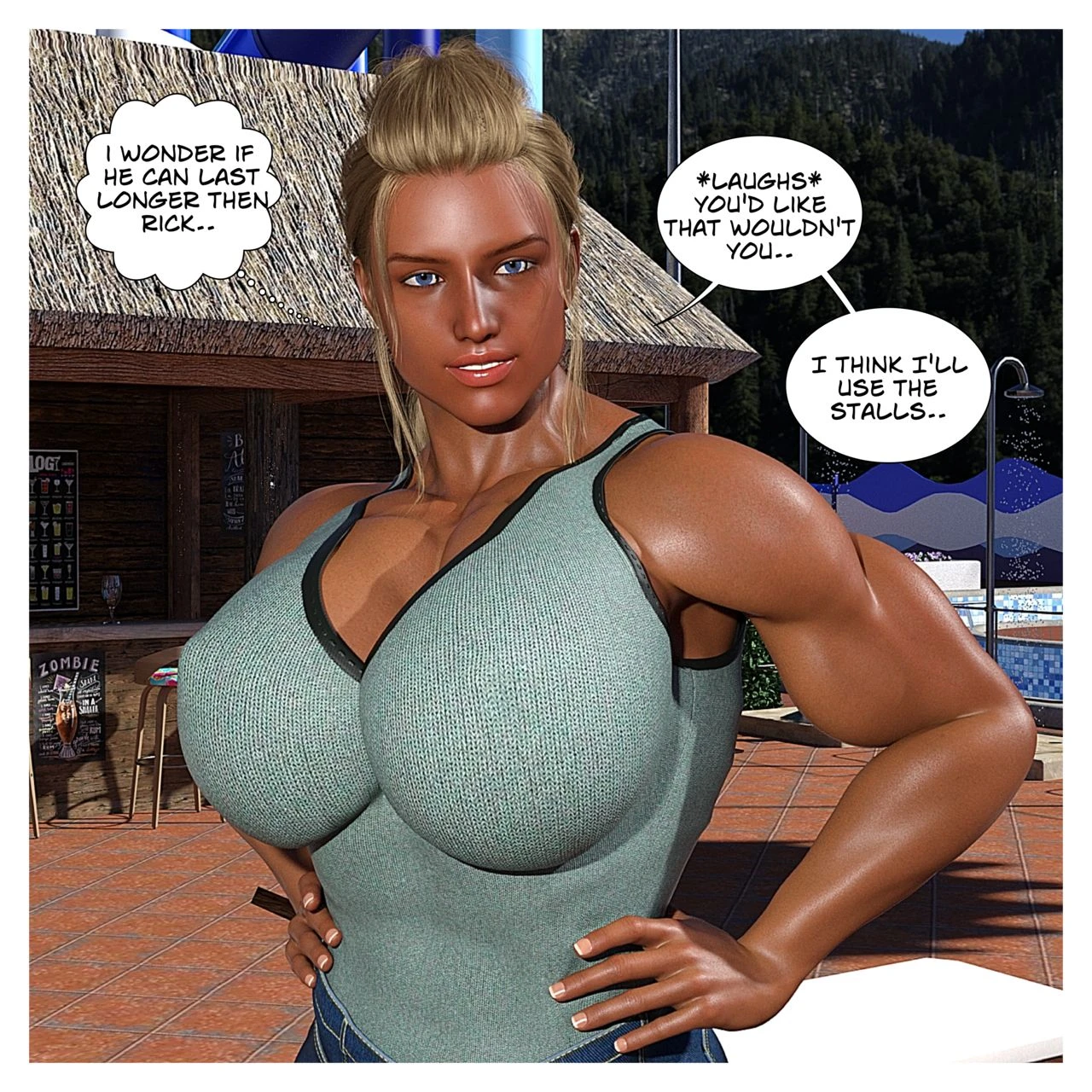 Hannah's Story 4: Wet Business porn comic picture 19