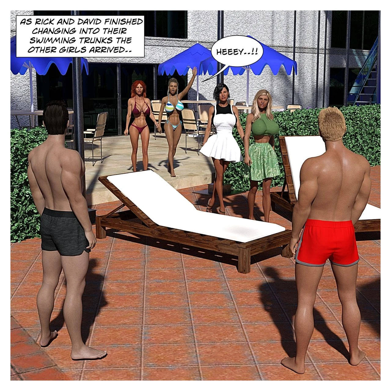 Hannah's Story 4: Wet Business porn comic picture 20