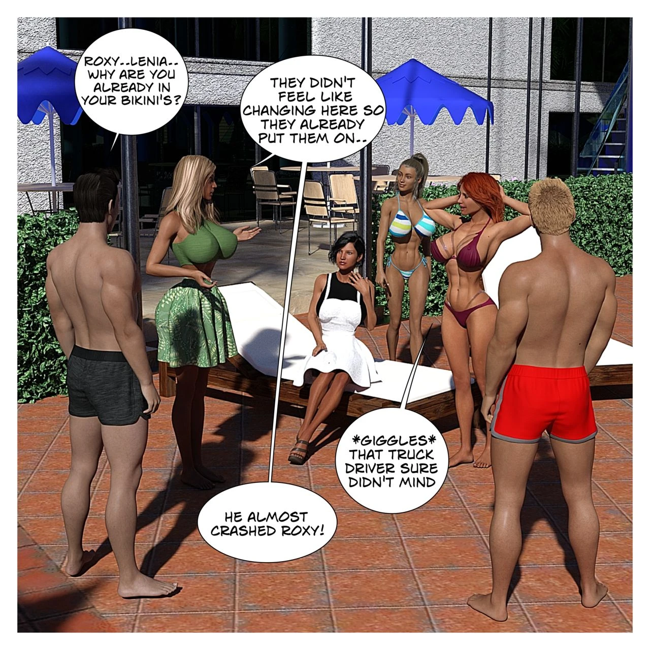 Hannah's Story 4: Wet Business porn comic picture 21