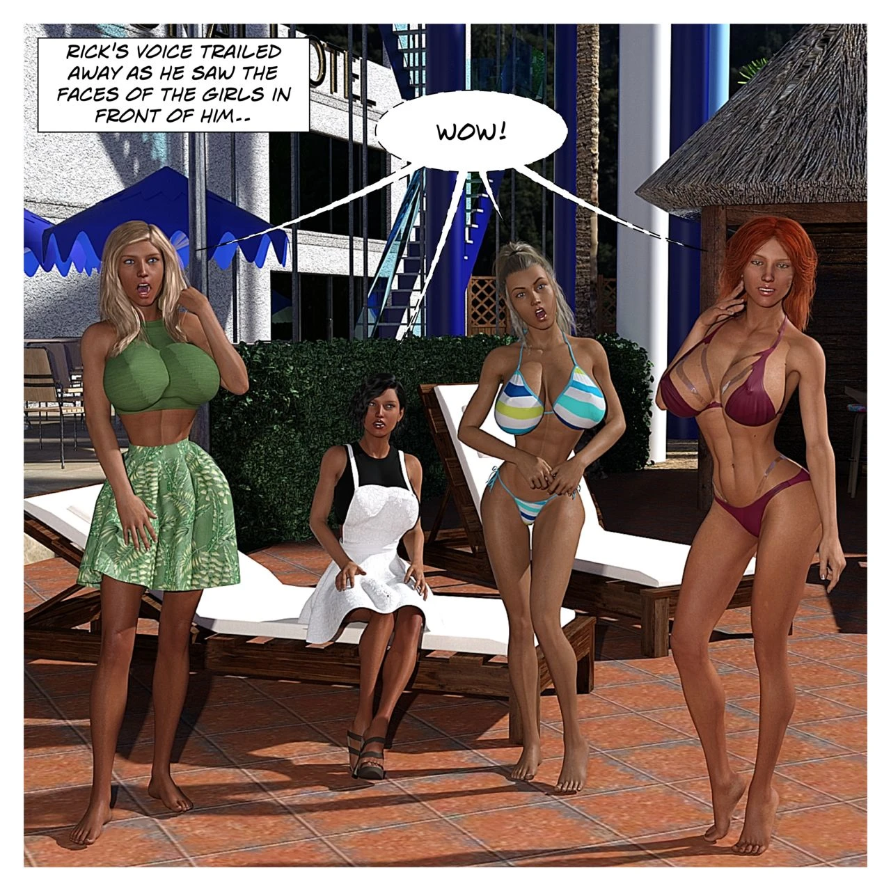 Hannah's Story 4: Wet Business porn comic picture 24