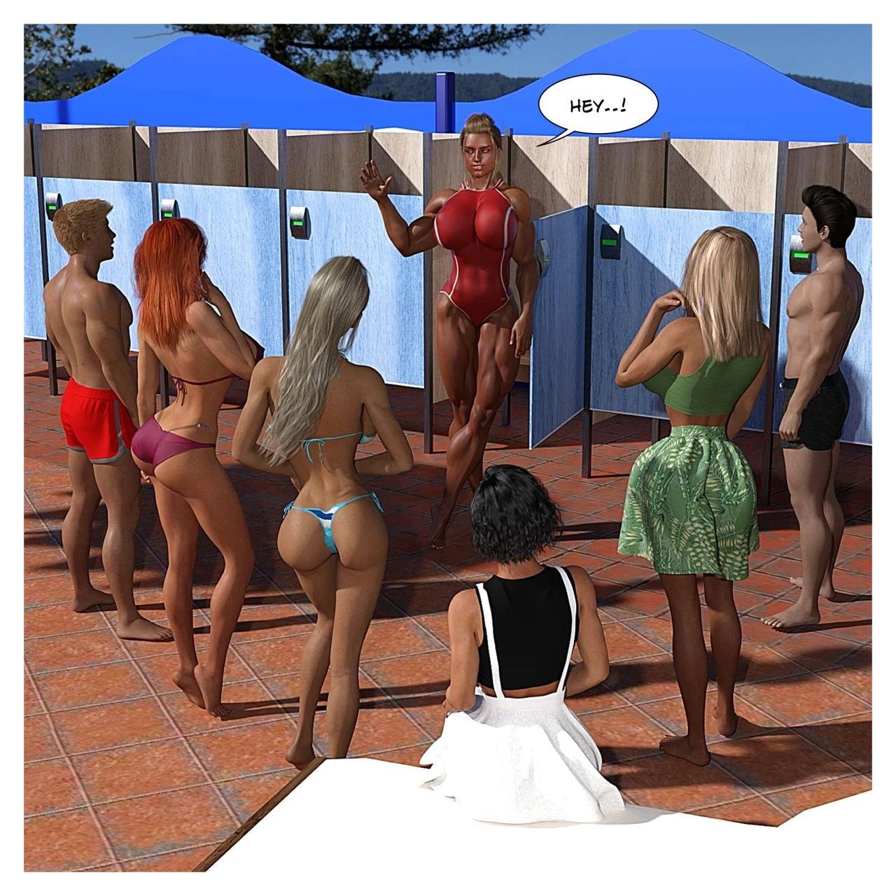 Hannah's Story 4: Wet Business porn comic picture 25