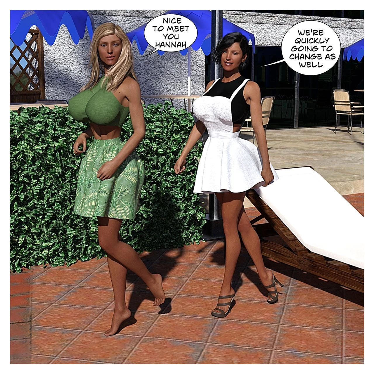 Hannah's Story 4: Wet Business porn comic picture 30